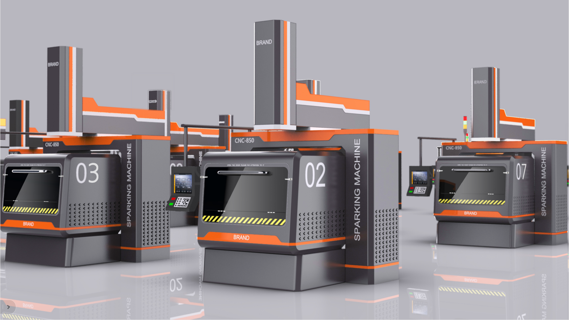 Spark machine，Machine tool，