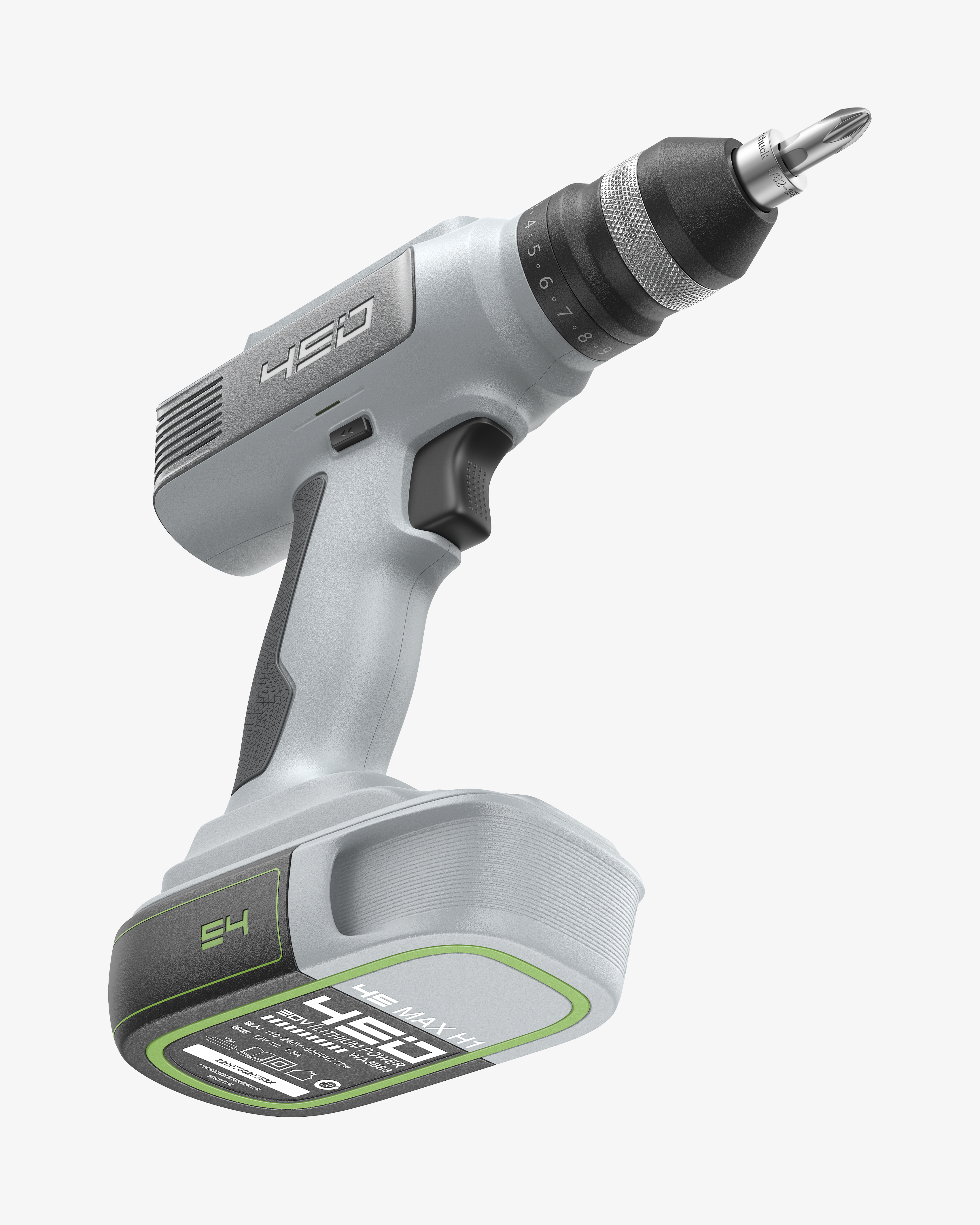 Electric drill design，midjourney，Hand-held electric drill，AI design，Visual animation，Product animation，product design，industrial design，