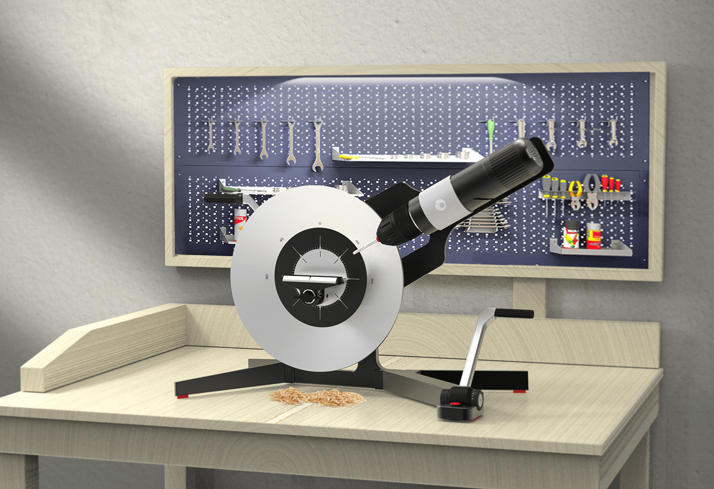 Drilling rig，3d，Model，