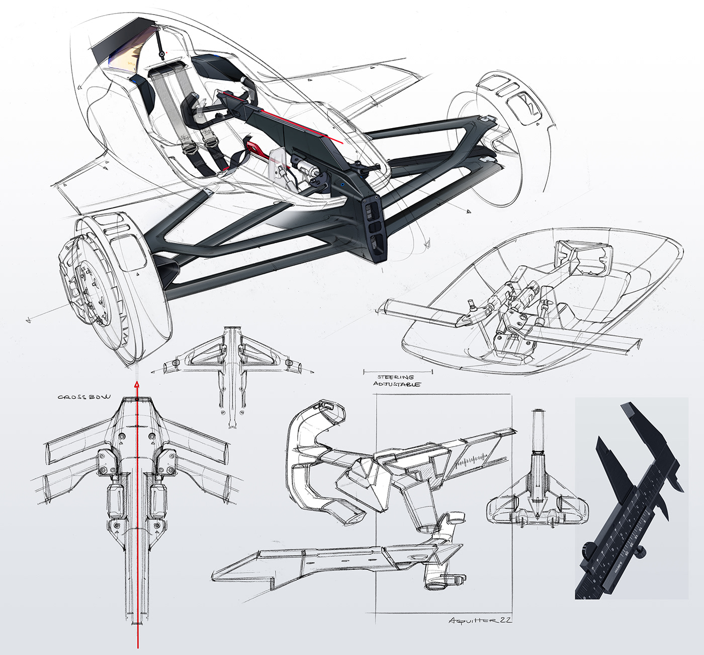 automobile，Sports car，sketch，