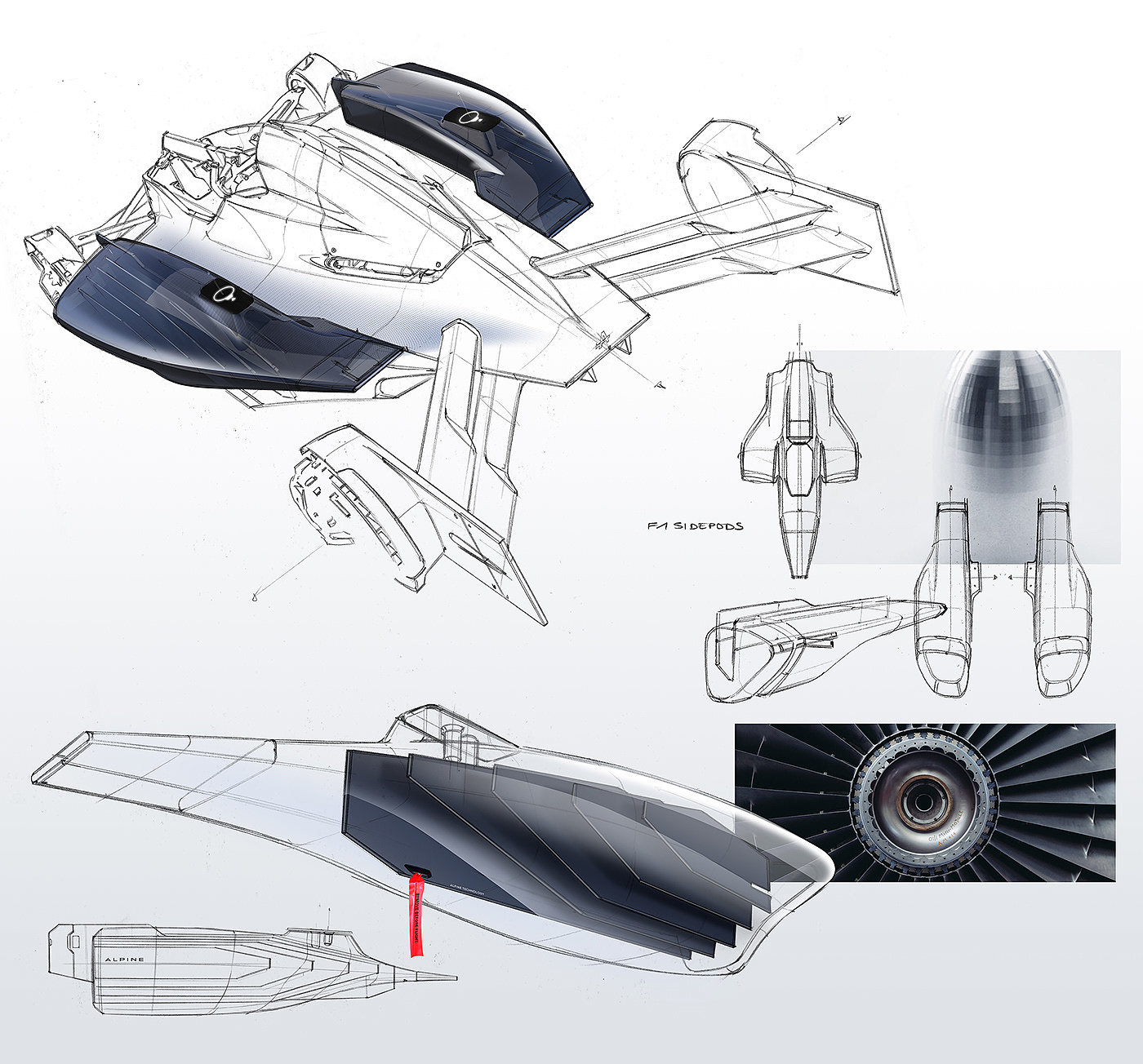 automobile，Sports car，sketch，