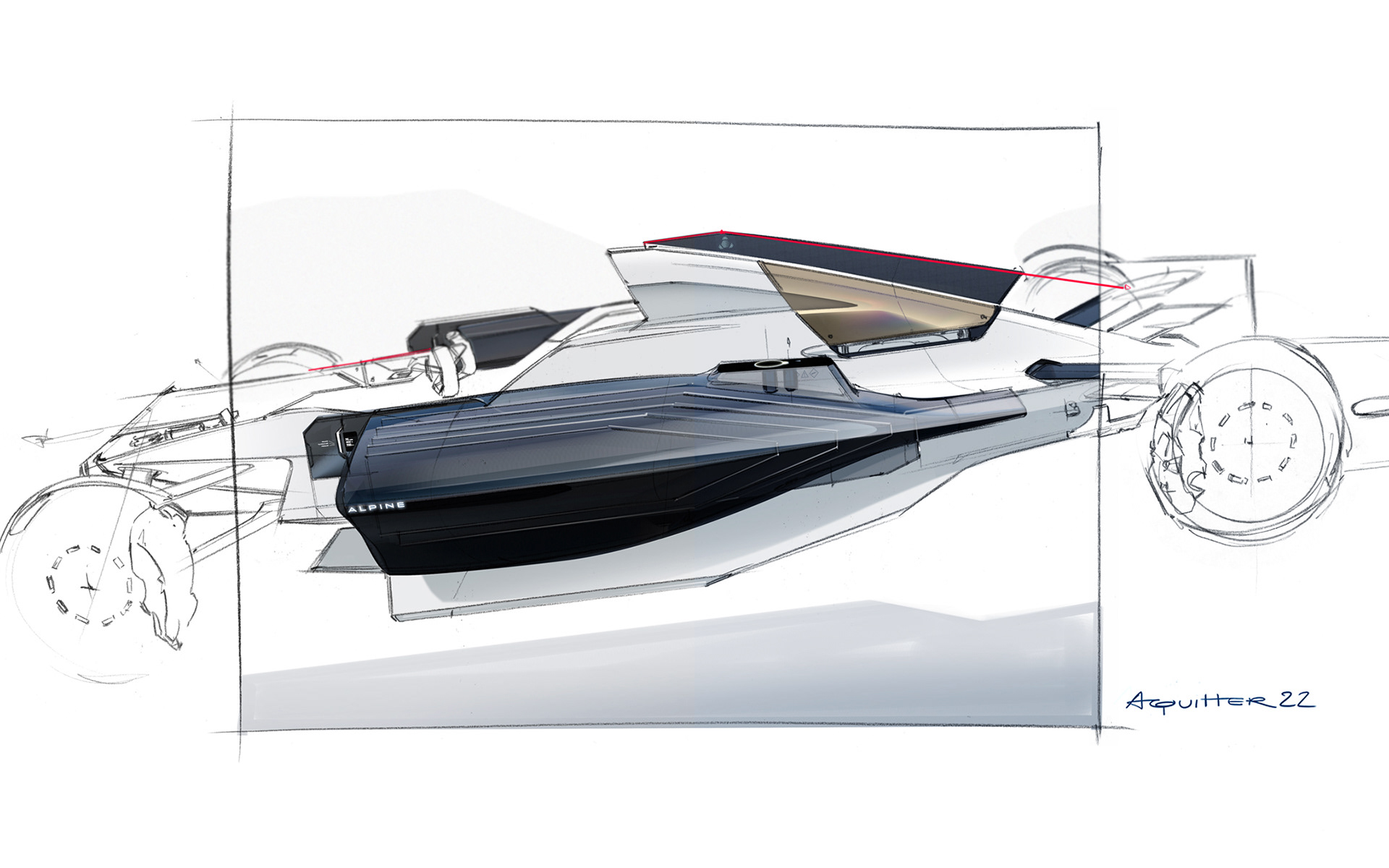 automobile，Sports car，sketch，