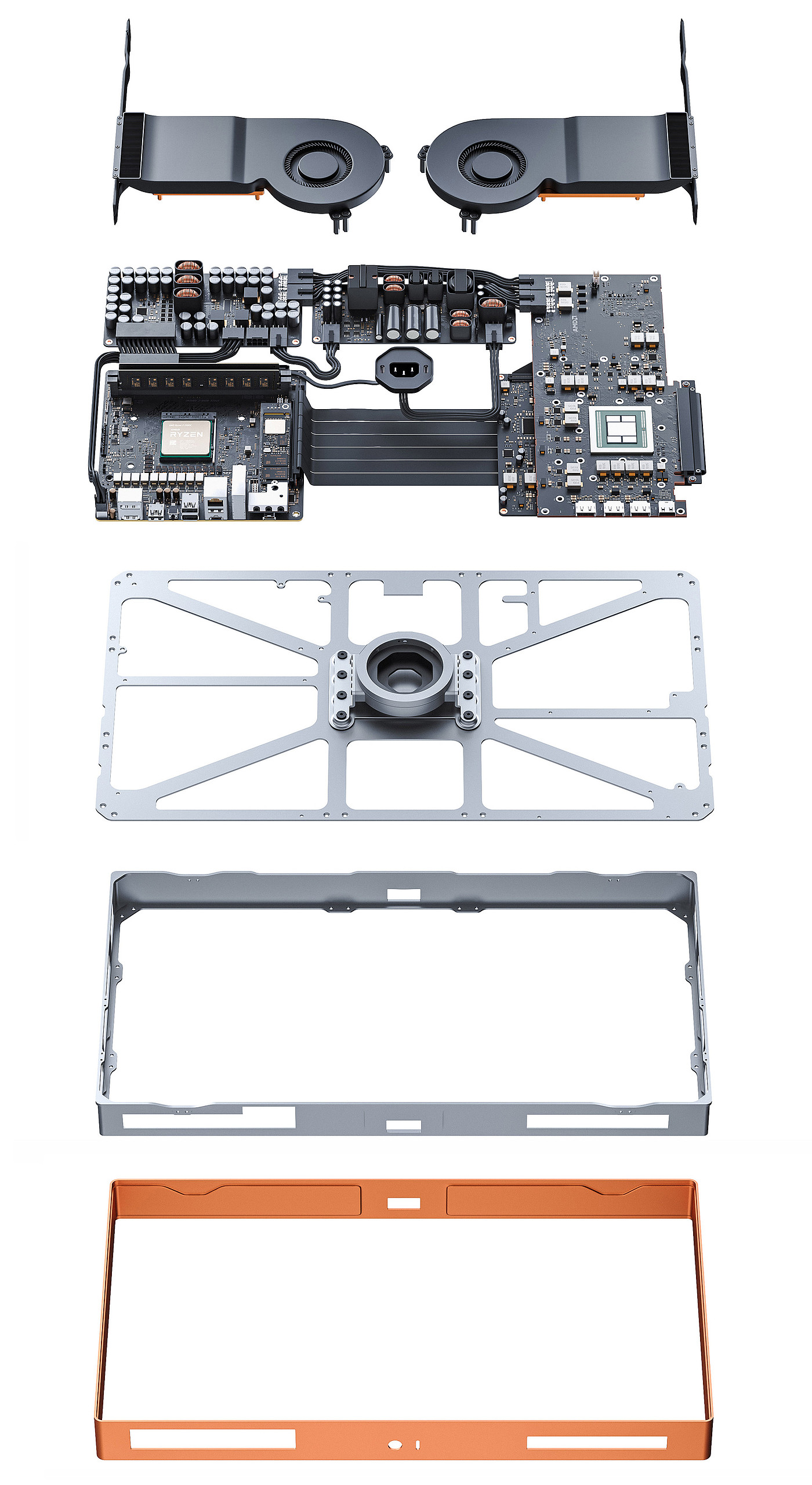 computer，knapsack，Chassis，