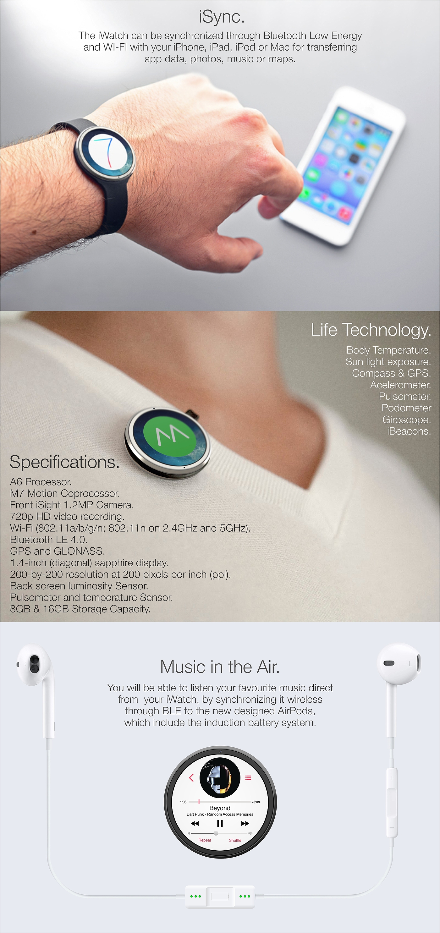 Apple iWatch，Wrist watch，intelligence，Electronic equipment，