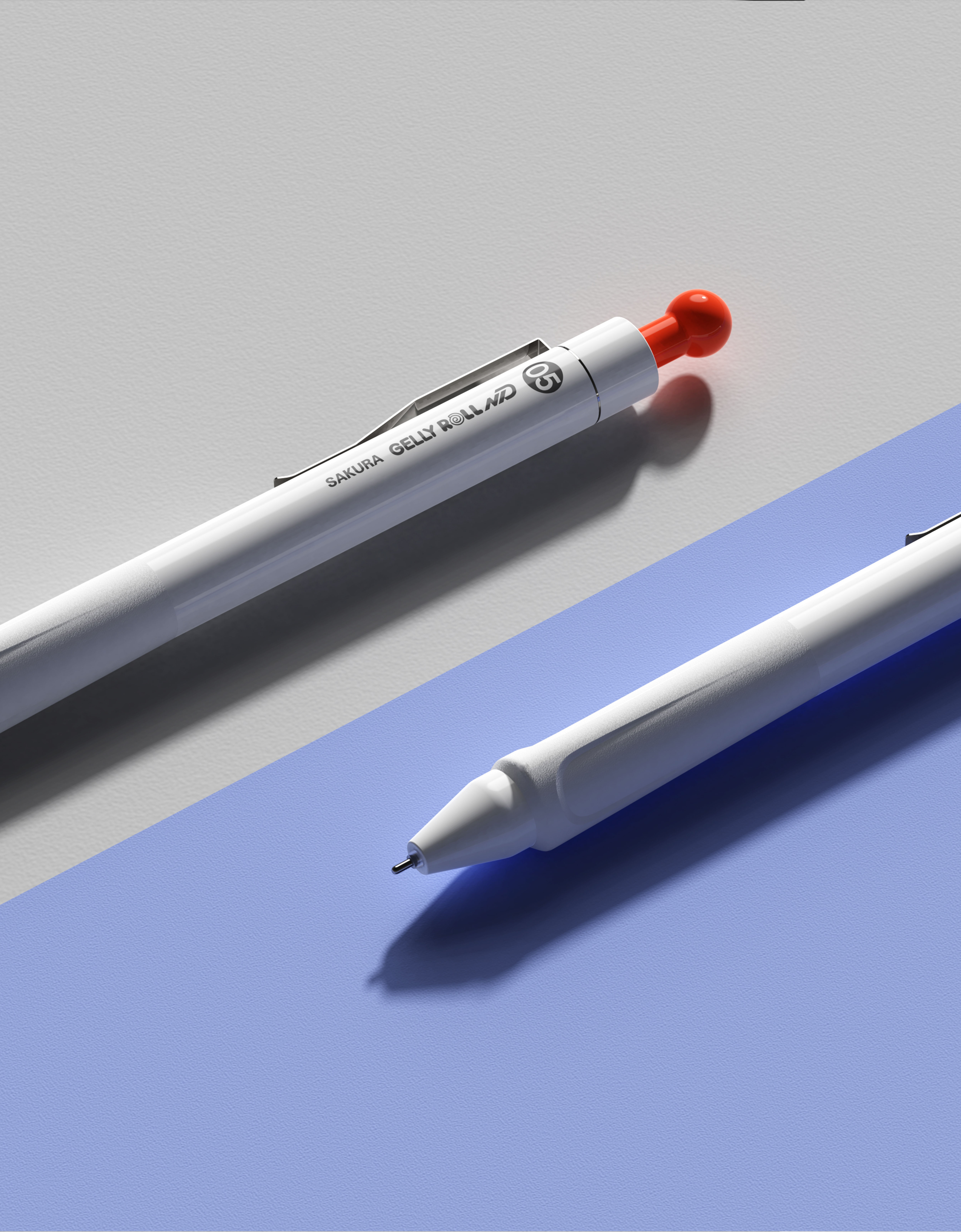 Stationery design，Pen design，Cultural and creative products，Automatic pen，Japanese design，cherry blossoms，Experience design，Office Supplies，