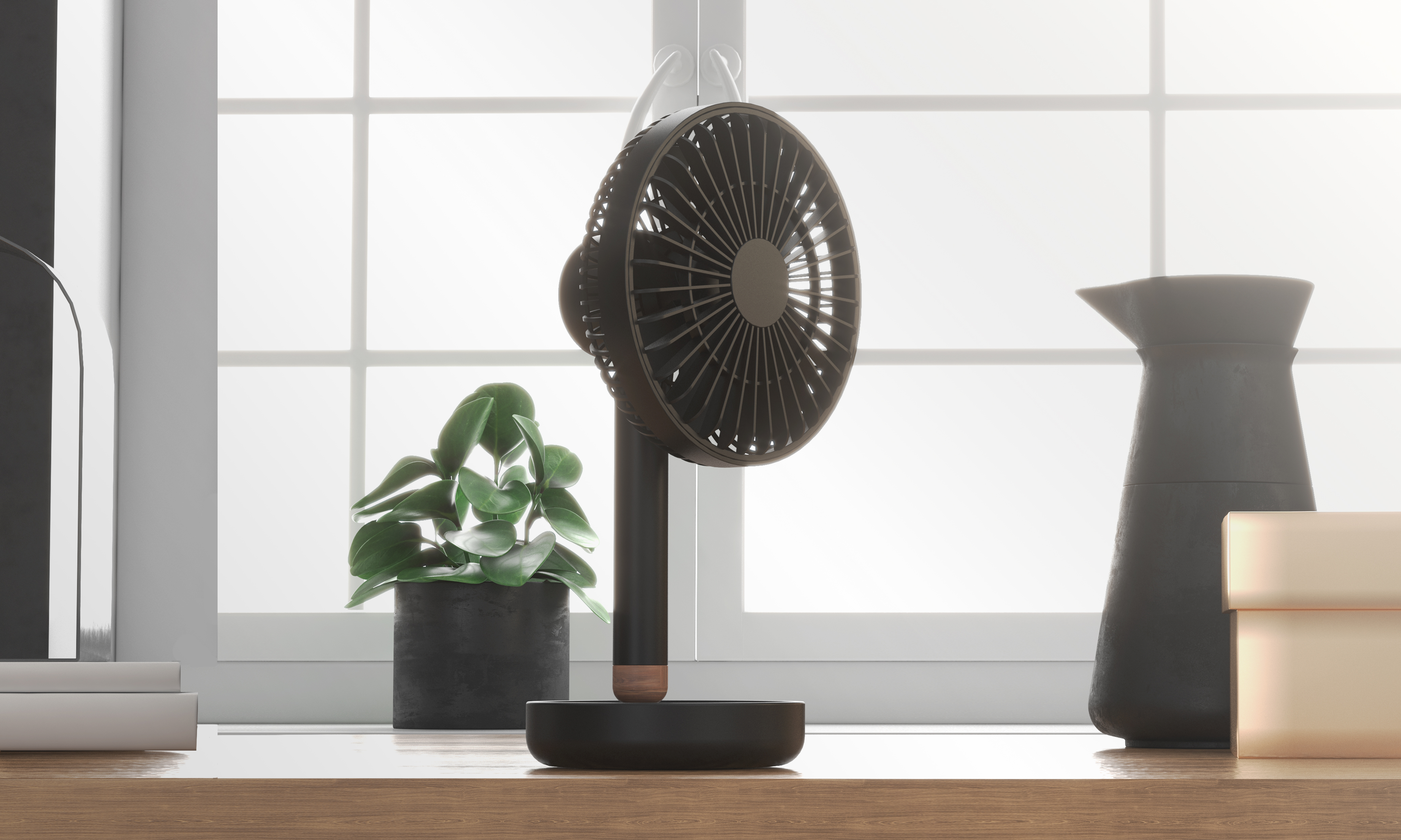 Fan，Appearance design，Home appliance design，Household Electric Appliances，industrial design，