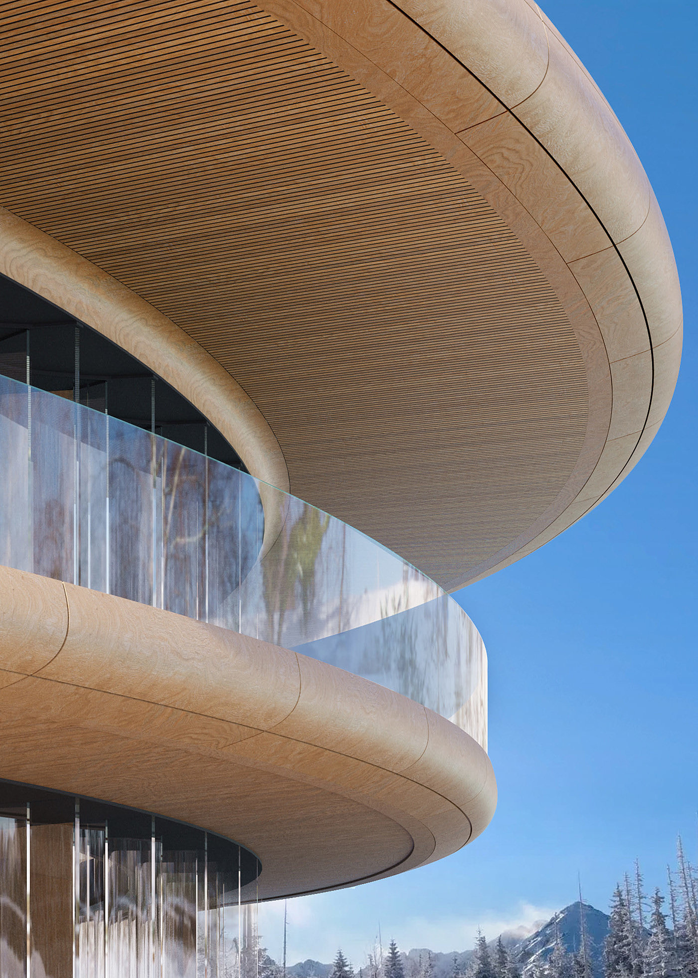 Architecture，Interior design，Karpaty，Architectural visualization，