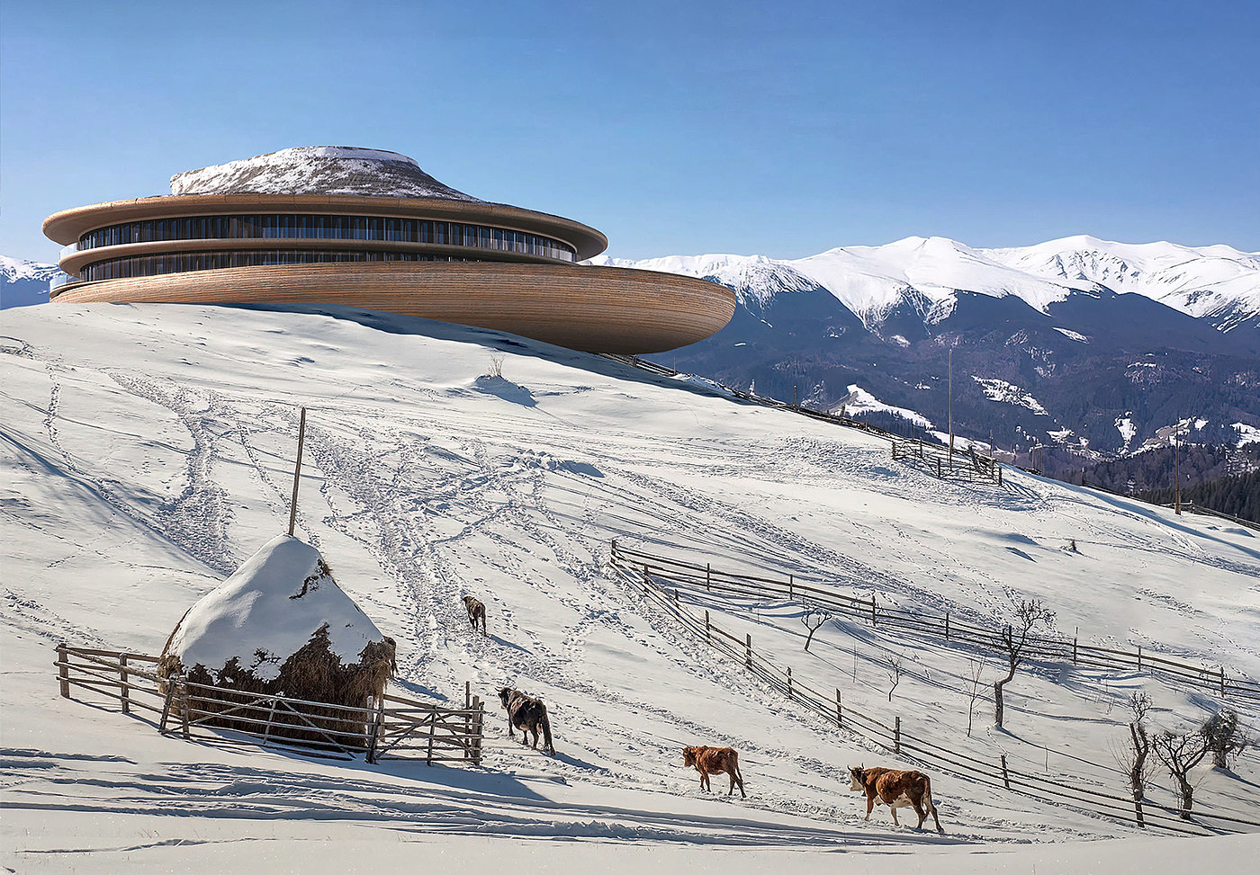 Architecture，Interior design，Karpaty，Architectural visualization，