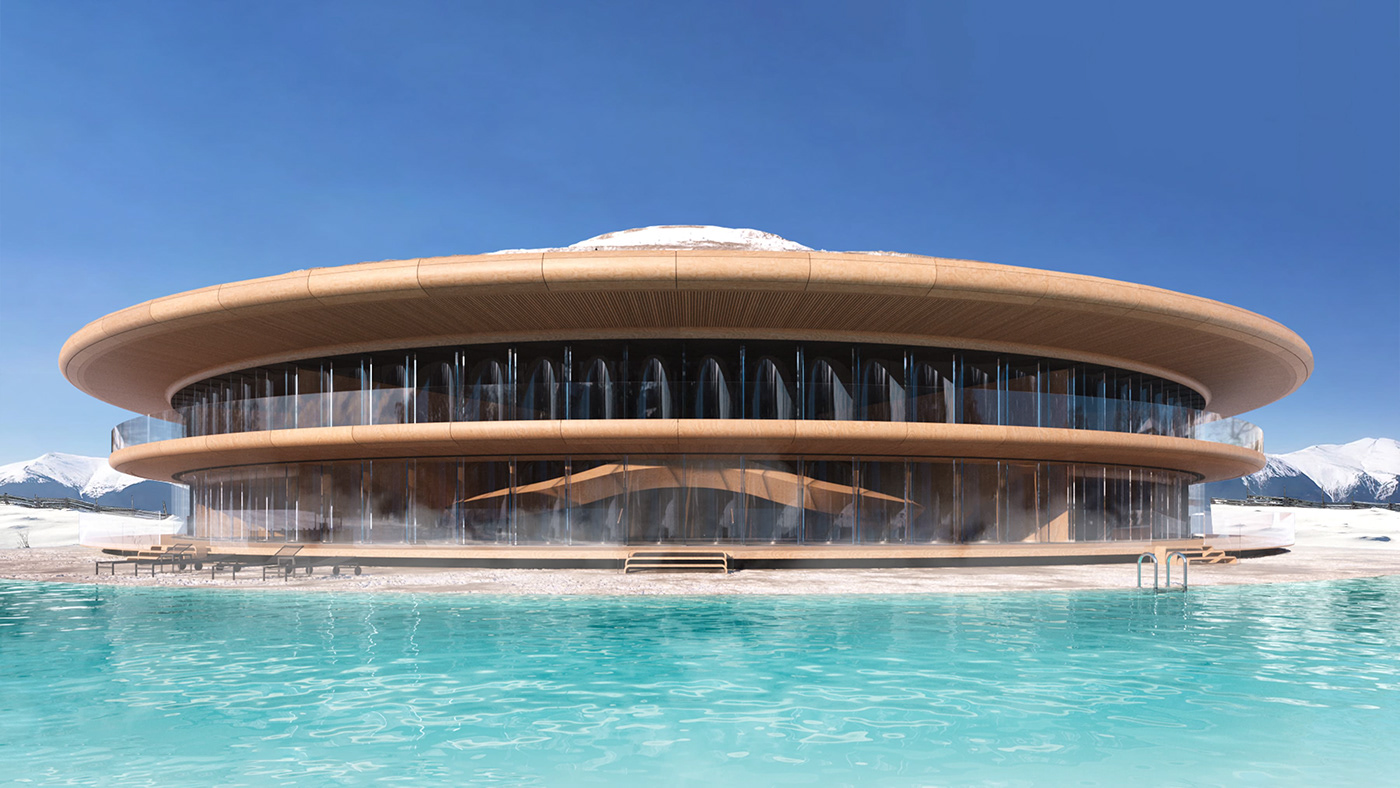 Architecture，Interior design，Karpaty，Architectural visualization，