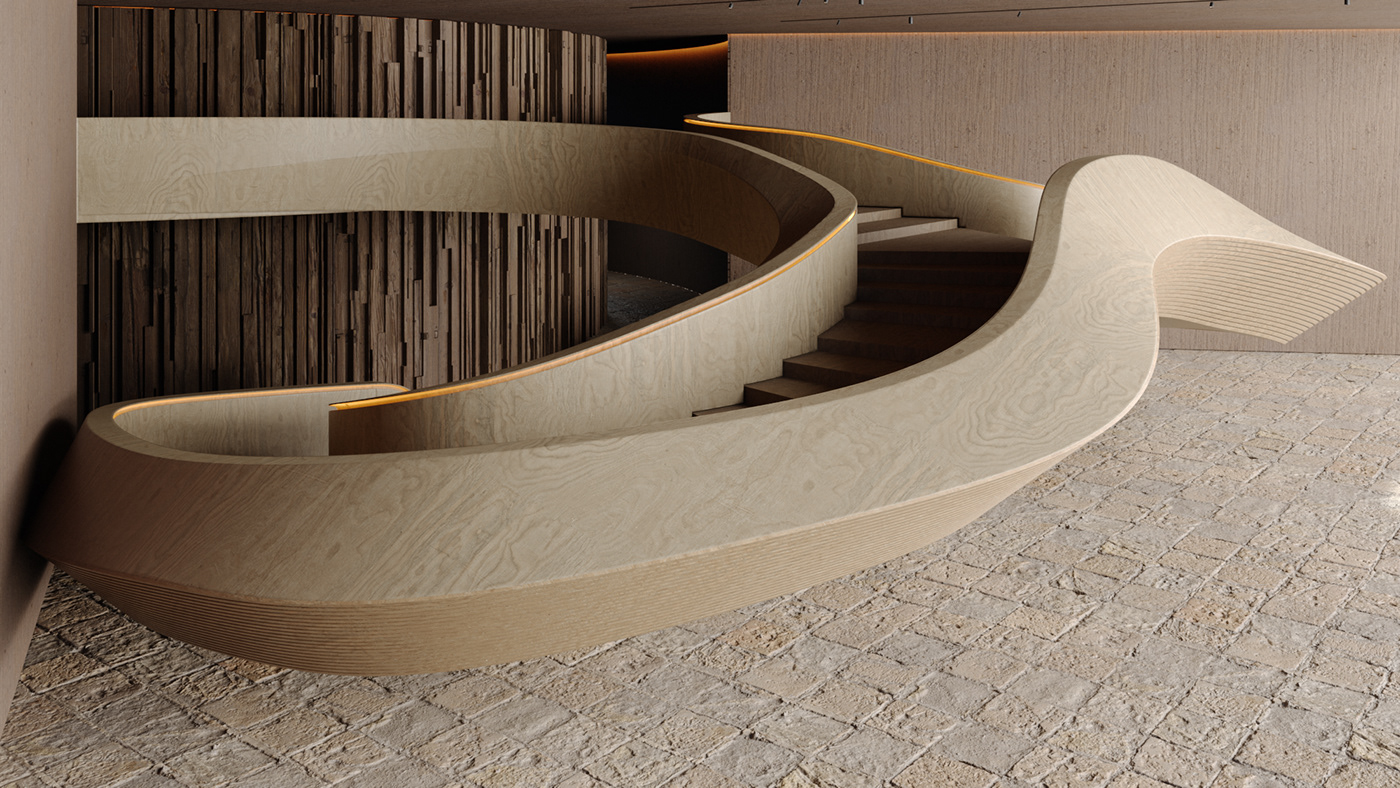 Architecture，Interior design，Karpaty，Architectural visualization，