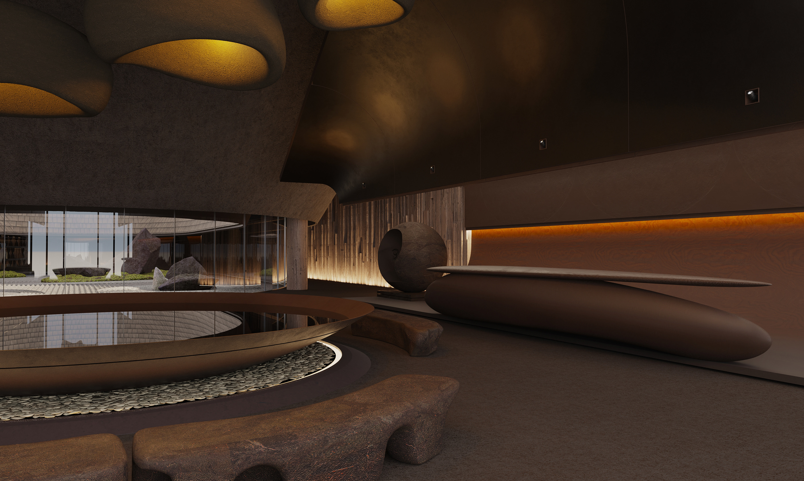 Architecture，Interior design，Karpaty，Architectural visualization，