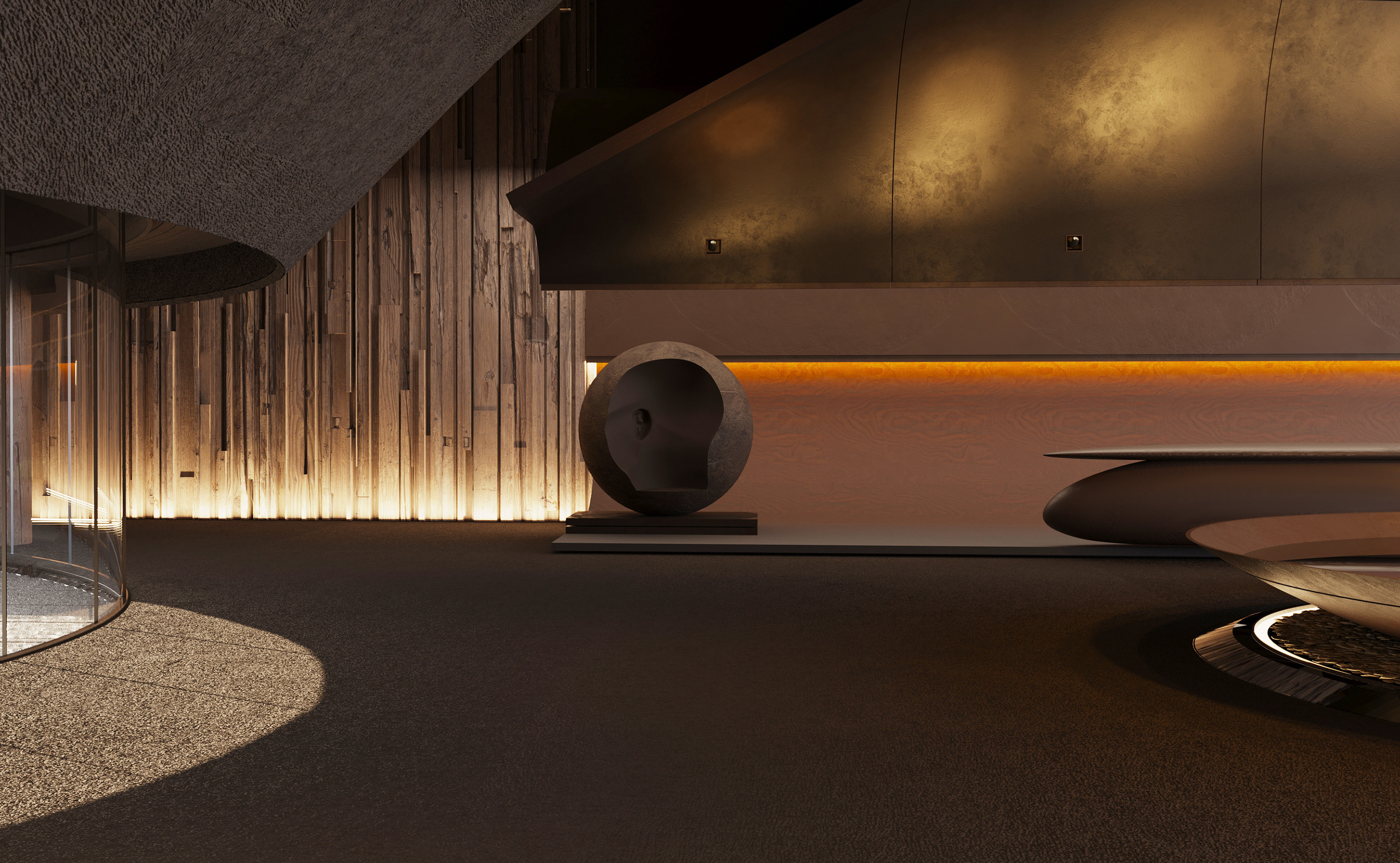 Architecture，Interior design，Karpaty，Architectural visualization，