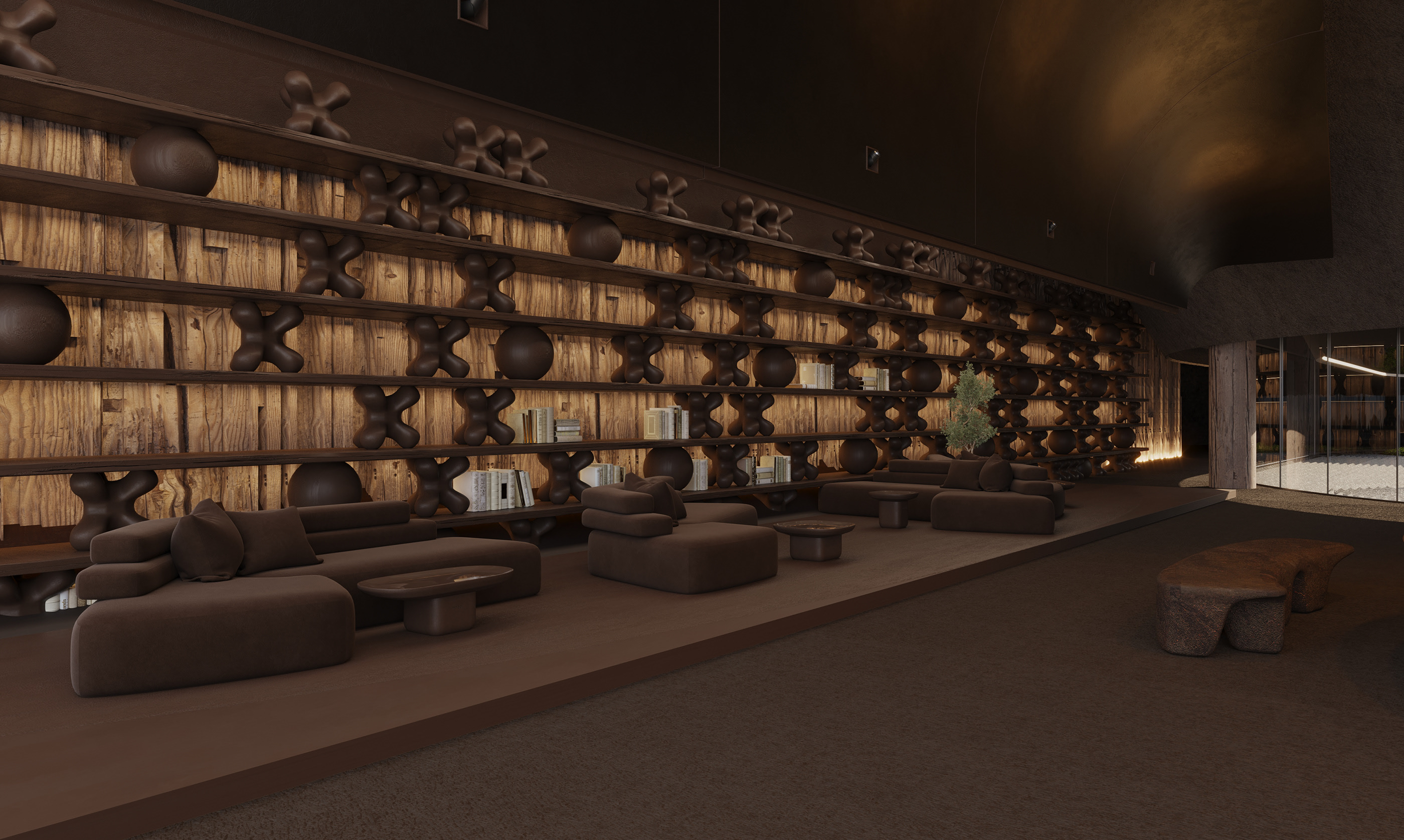 Architecture，Interior design，Karpaty，Architectural visualization，