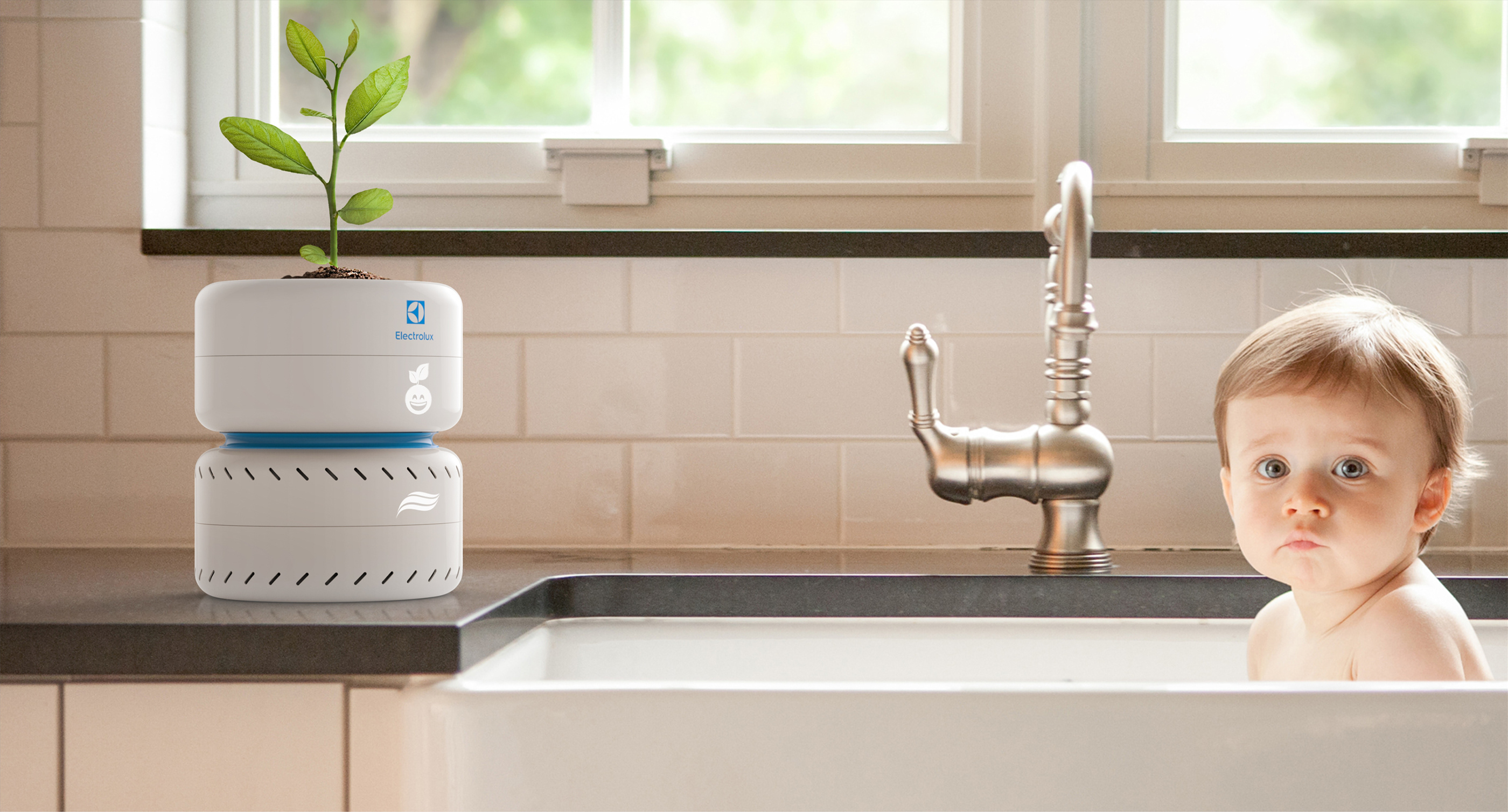 air cleaner，electrolux，white，