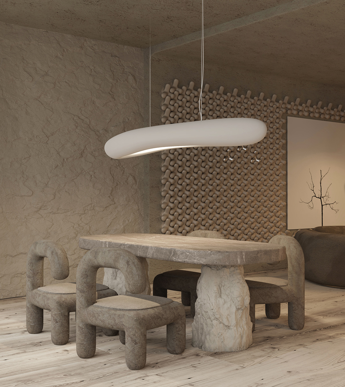 Architecture，Interior design，Karpaty，Architectural visualization，