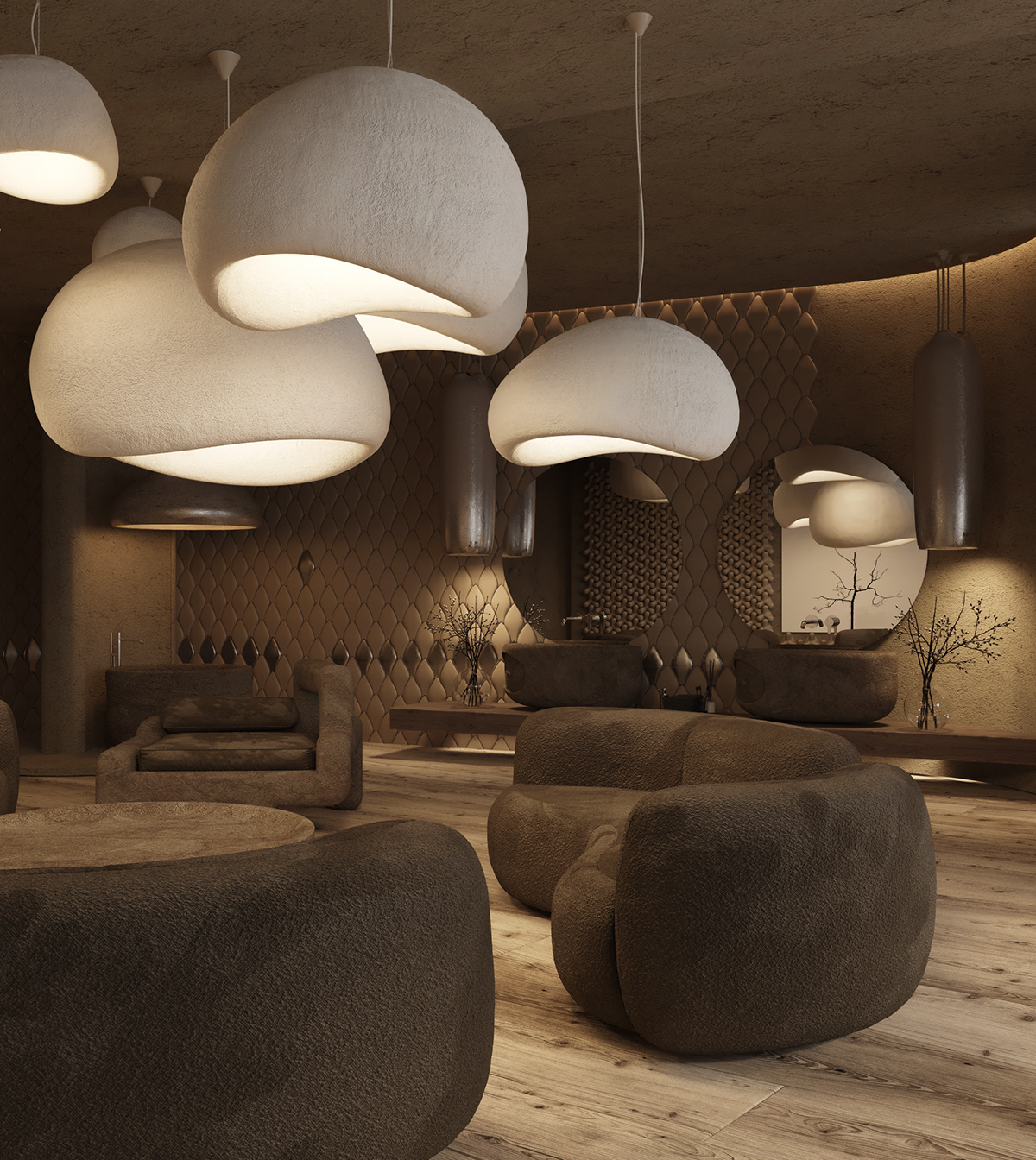 Architecture，Interior design，Karpaty，Architectural visualization，