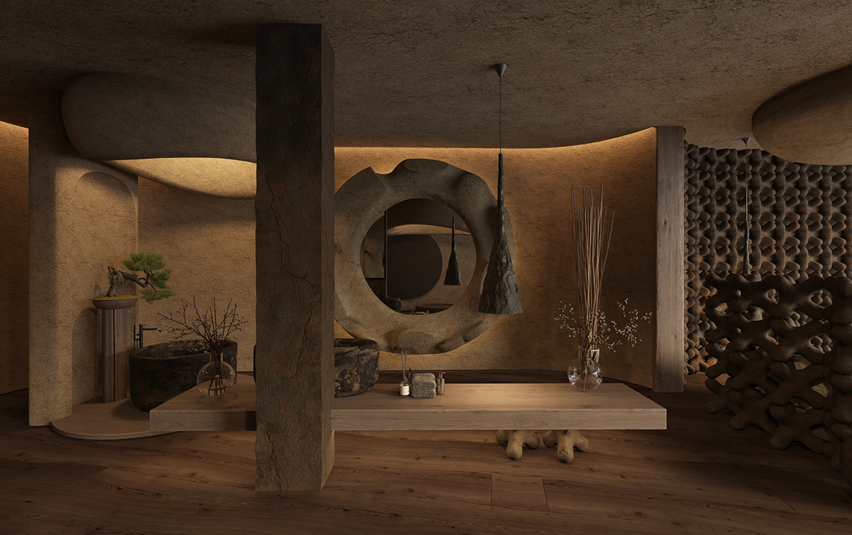 Architecture，Interior design，Karpaty，Architectural visualization，