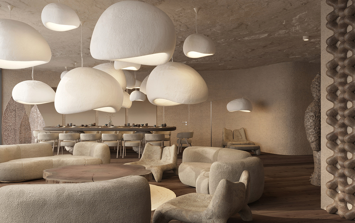 Architecture，Interior design，Karpaty，Architectural visualization，