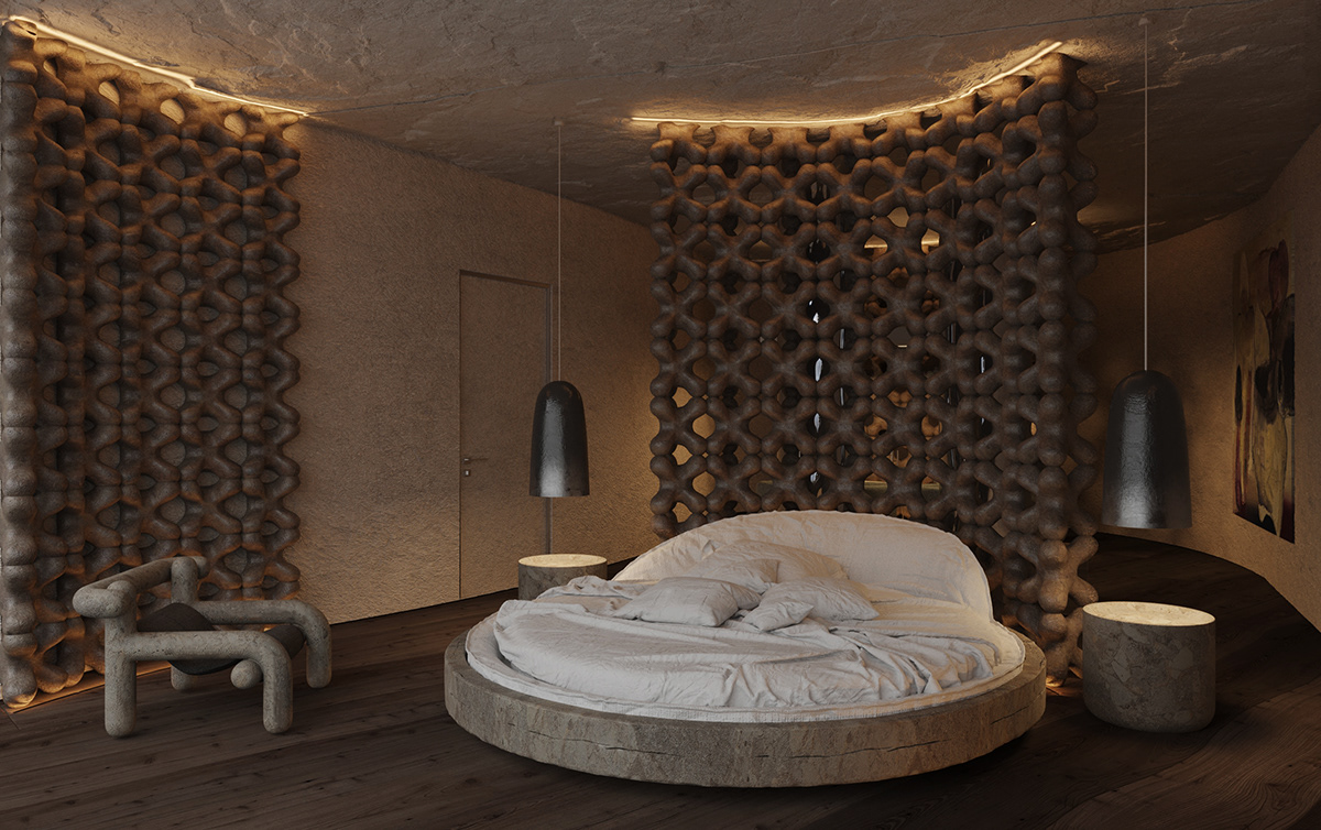 Architecture，Interior design，Karpaty，Architectural visualization，