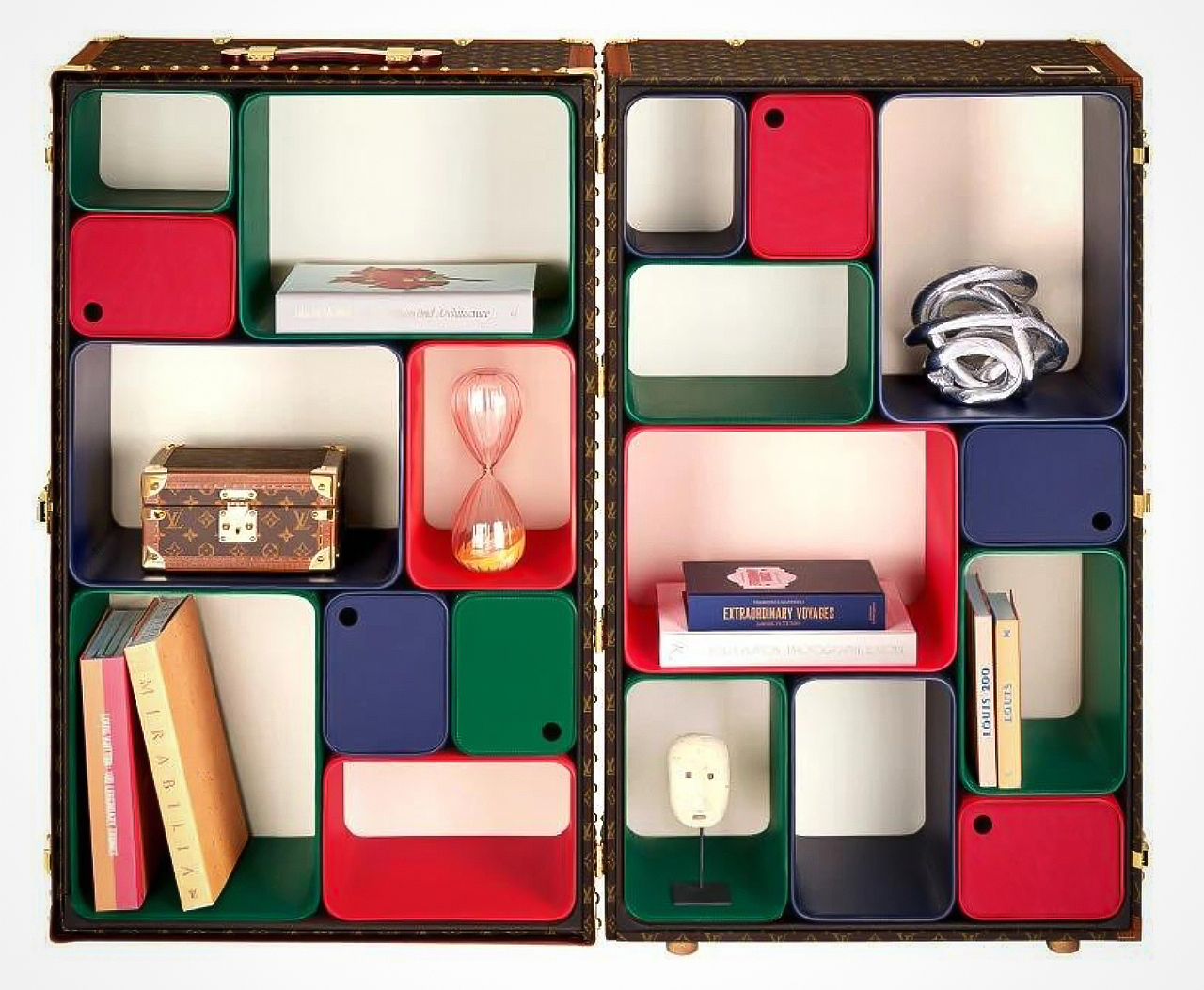 Louis Vuitton，Louis Vuitton，trunk，Storage box，