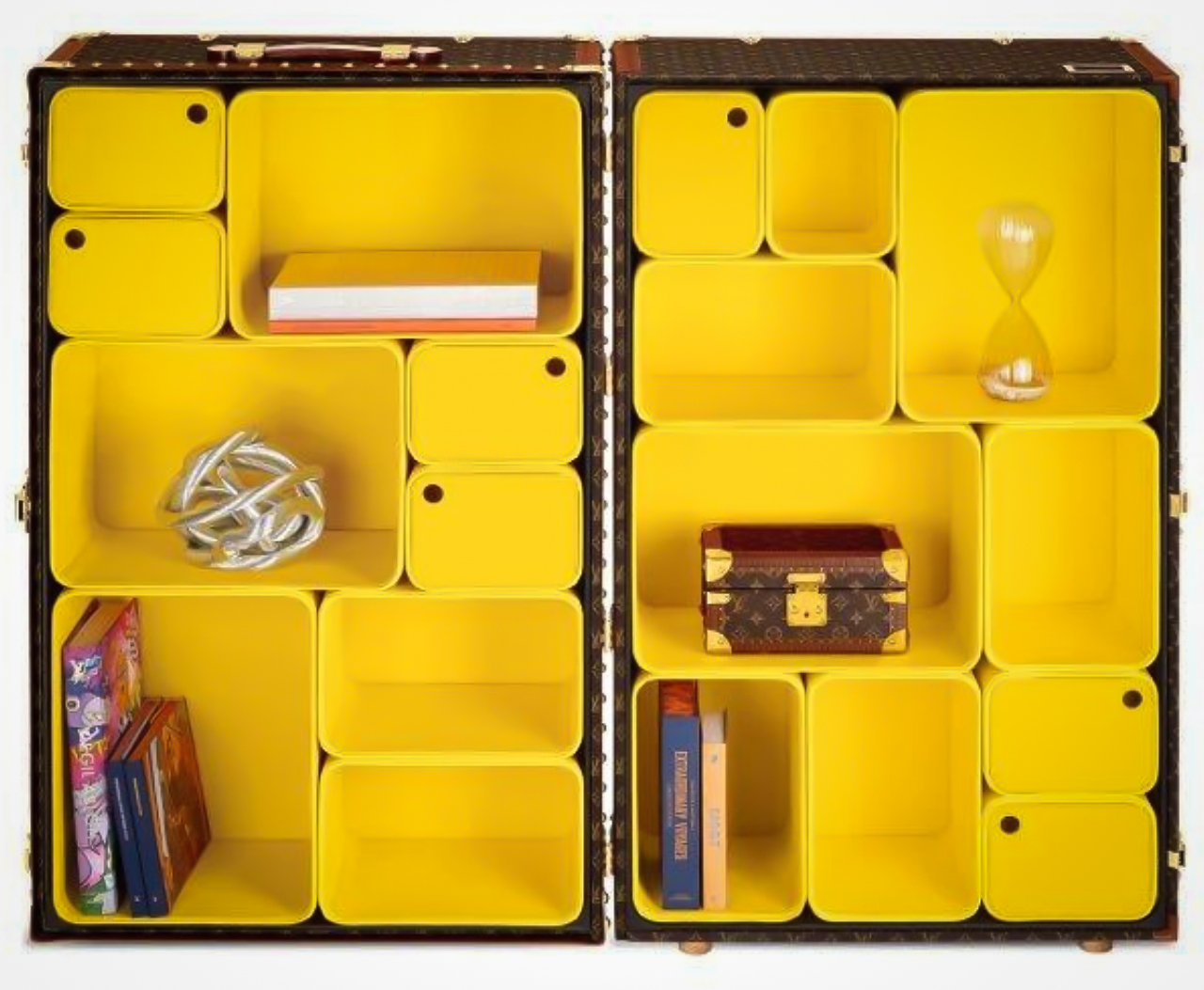 Louis Vuitton，Louis Vuitton，trunk，Storage box，