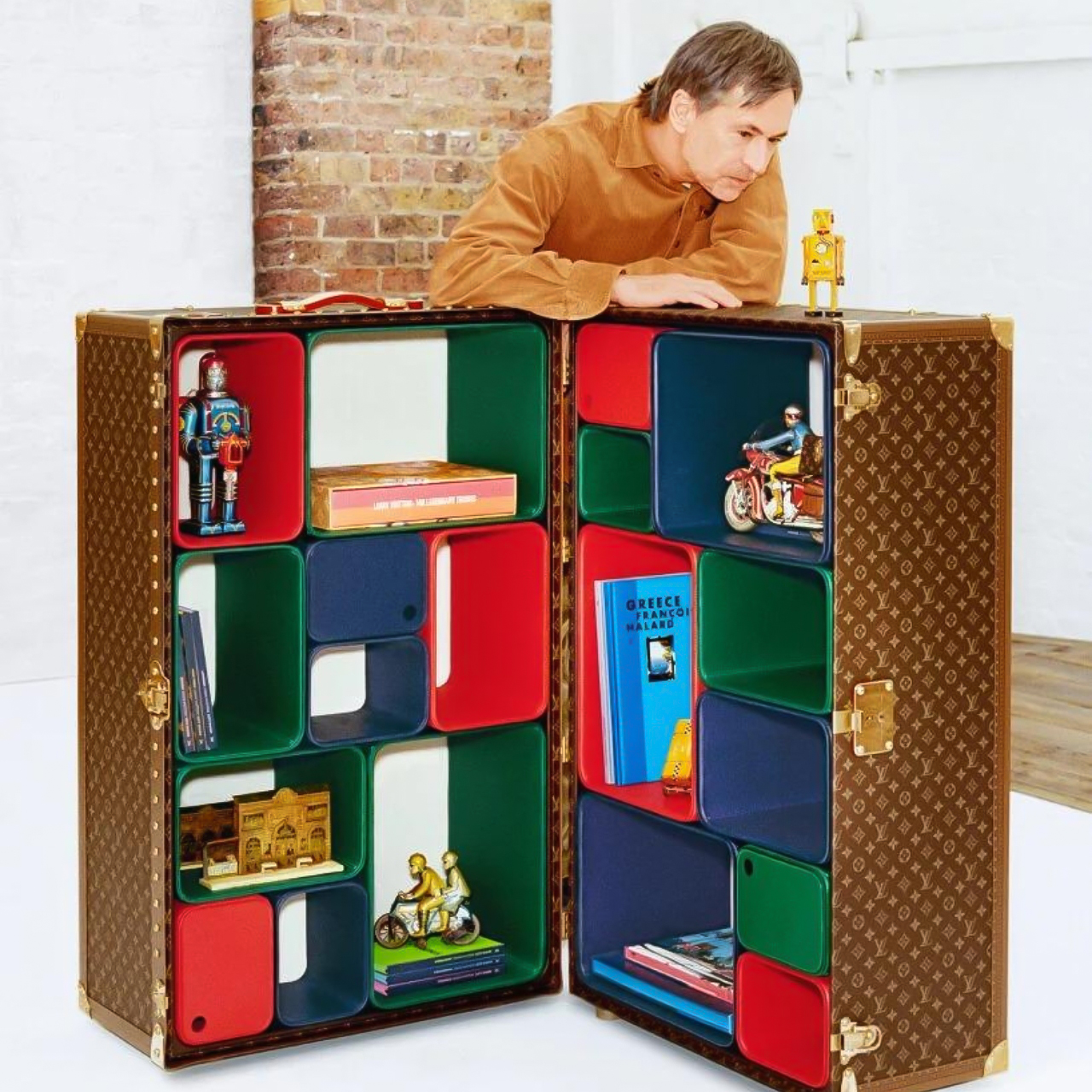 Louis Vuitton，Louis Vuitton，trunk，Storage box，