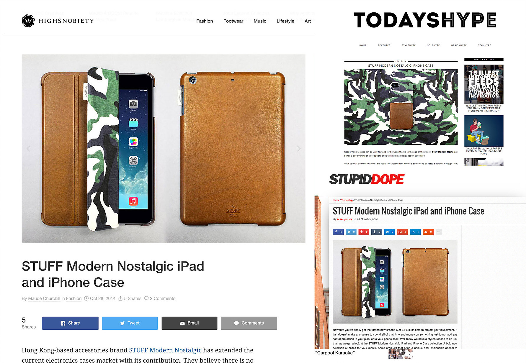 Brand promotion，product design，STUFF，