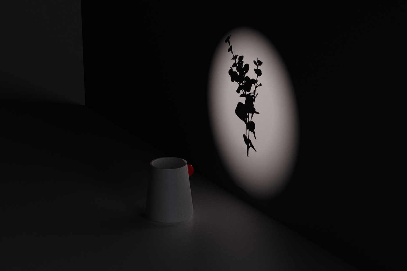 Night light，vase，