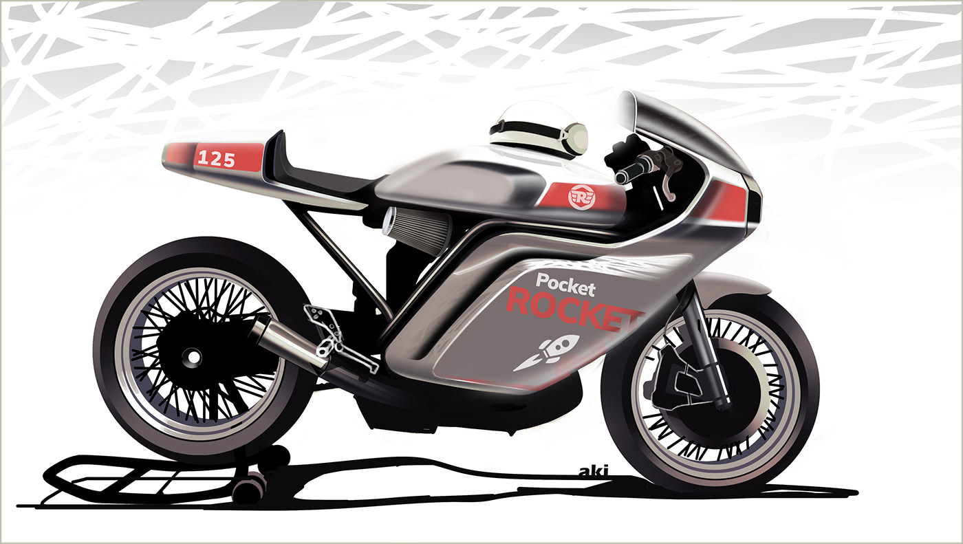 motorcycle，Sketch，locomotive，