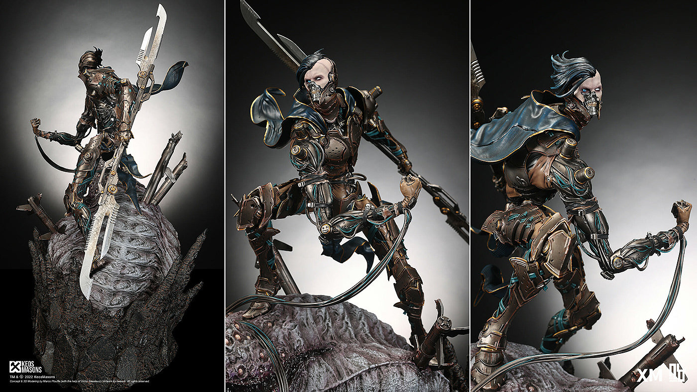 knight，robot，Futurism，