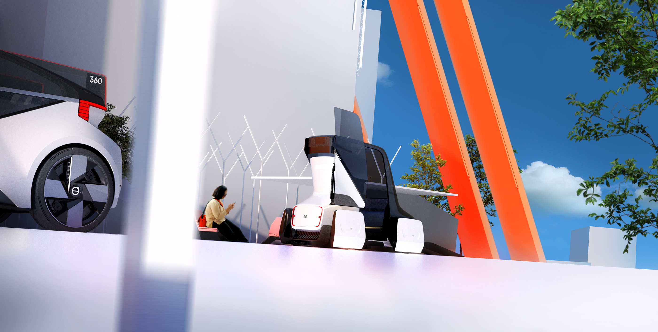 CONCEPT DESIGN，cardesign，volvo，volvodesign，conceptcardesign，cardesignsketch，Automobile design，Volvo，