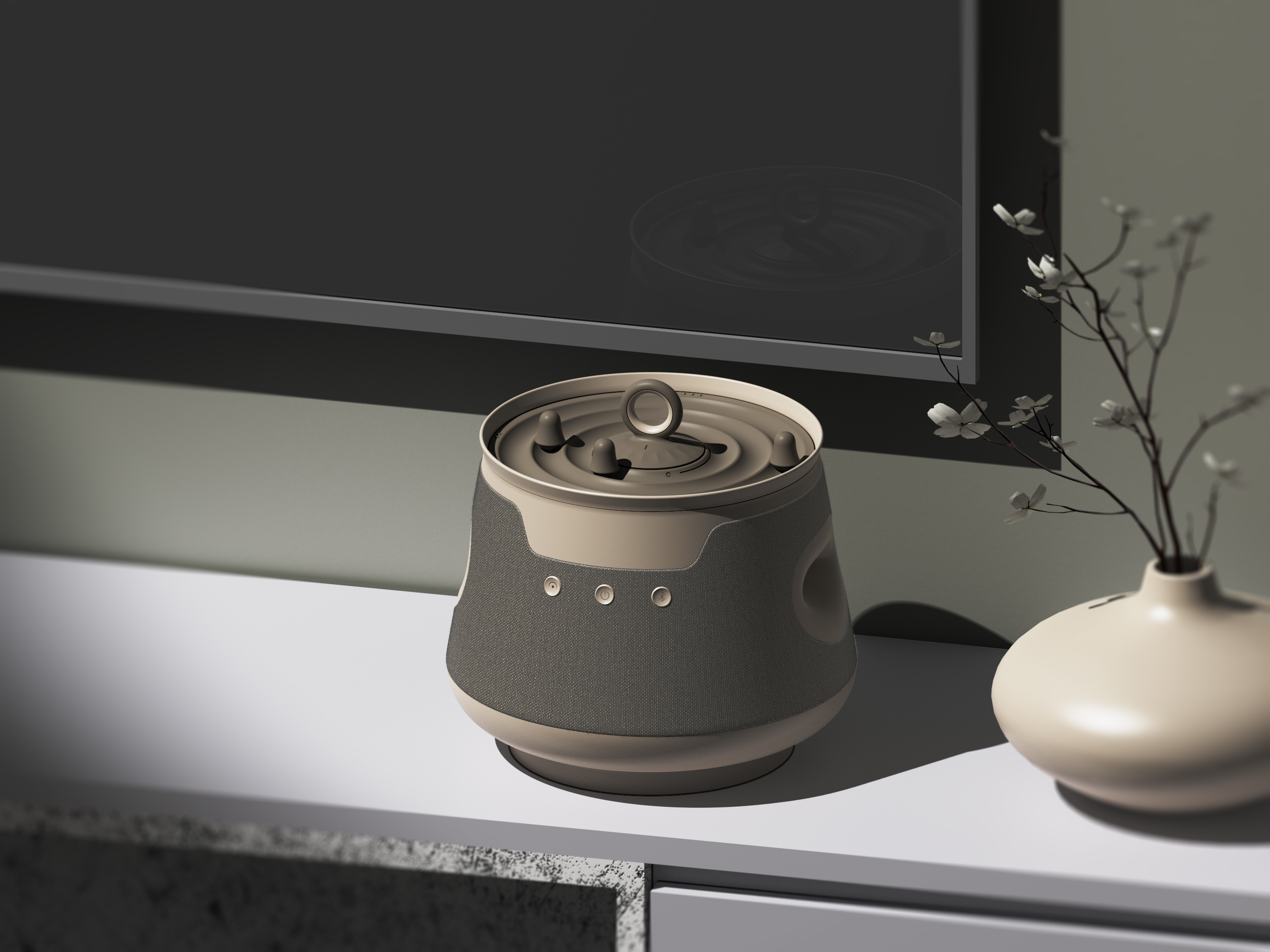 industrial design，Design，product，loudspeaker box，Soil，