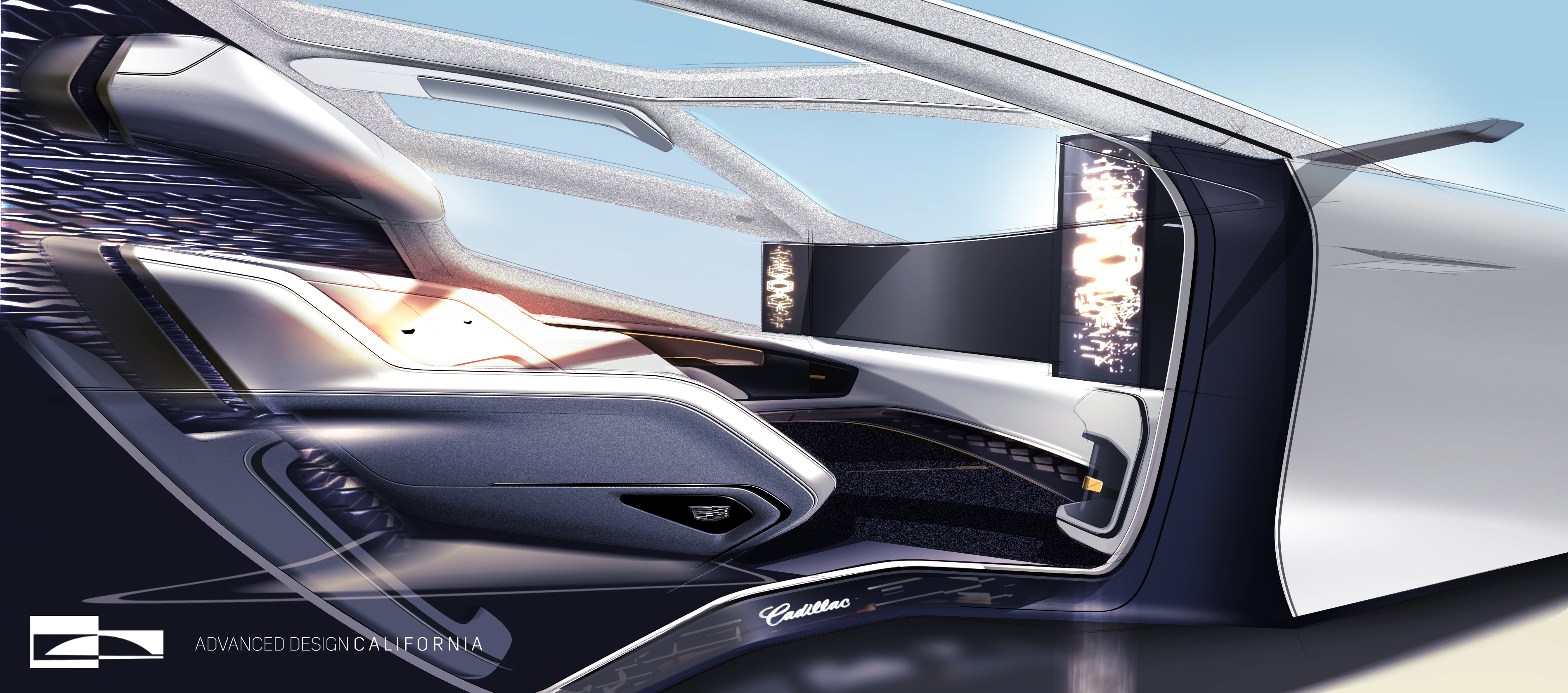 carsketch，officialsketch，Cadillac，Cadillac，Official concept map，