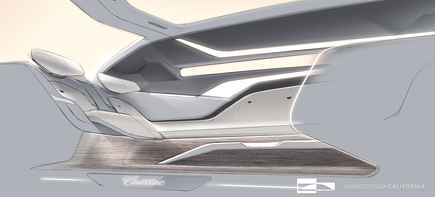 carsketch，officialsketch，Cadillac，凯迪拉克，官方概念图，