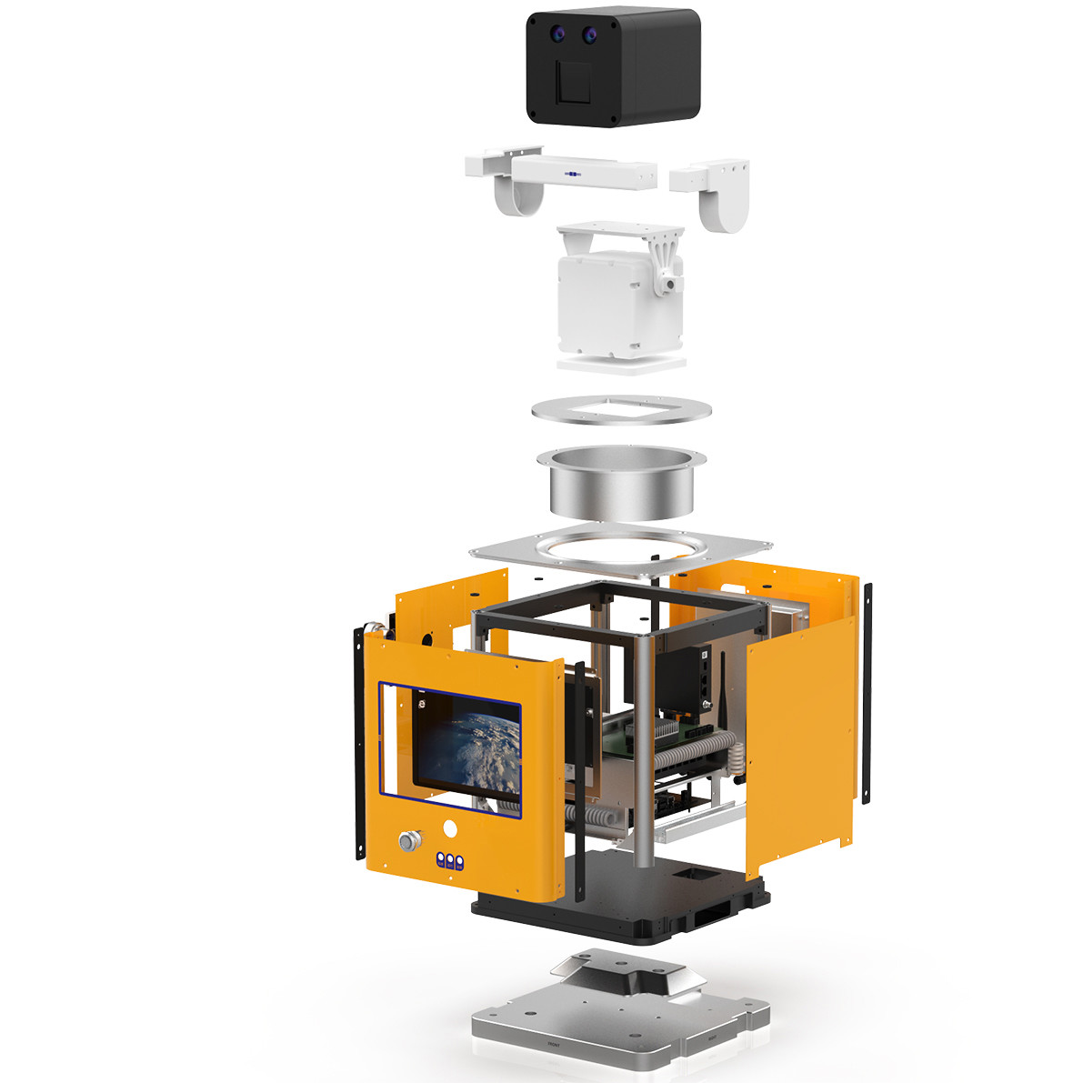 User Research，Appearance design，Structural design，Stacking layout of internal electrical components and wiring，Production and processing design，On site docking of product proofing，assembling，