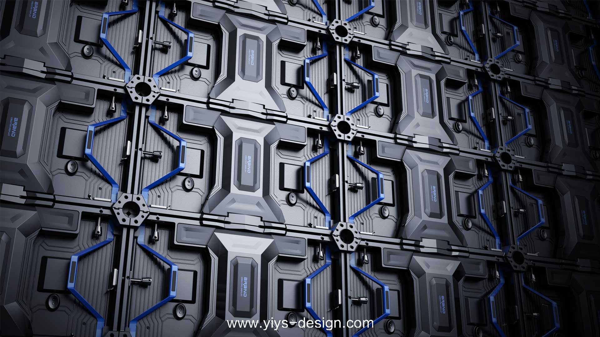 Rental LED screen，LED Display Appearance Design，Different element design，