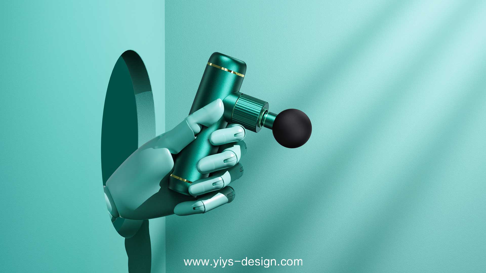 Fitness Equipment，Fascia gun，Different element design，