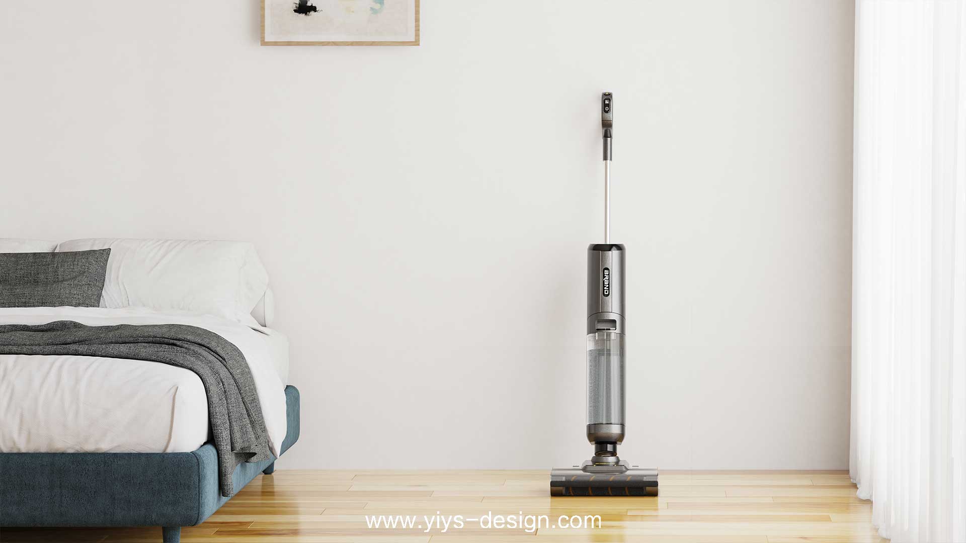 Intelligent washing machine，product design，household electrical appliances，Vacuuming，clean，Mopping machine，Different element design，