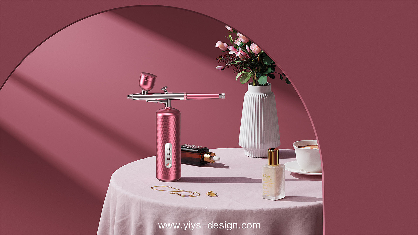 Product appearance，cosmetology，Replenishment，Different element design，