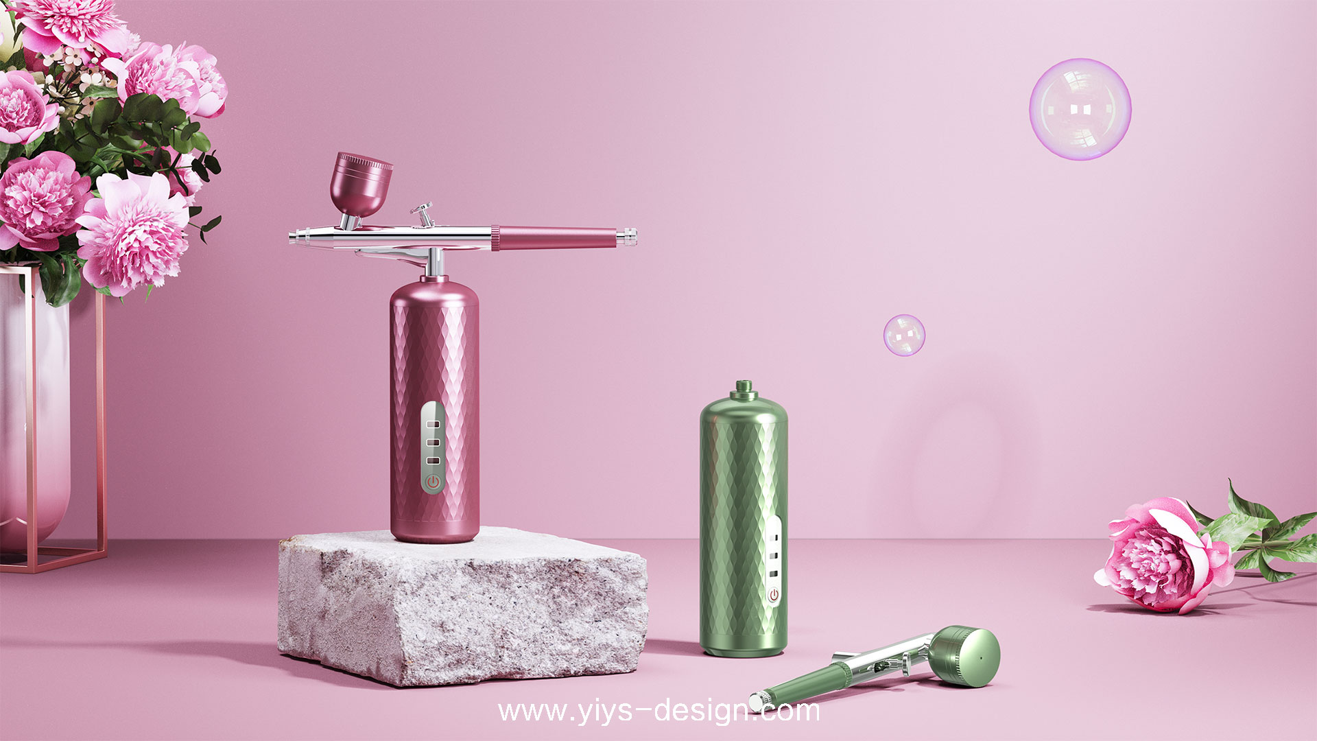 Product appearance，cosmetology，Replenishment，Different element design，