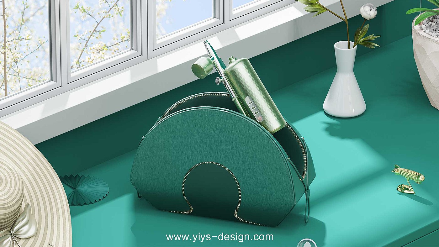 Product appearance，cosmetology，Replenishment，Different element design，