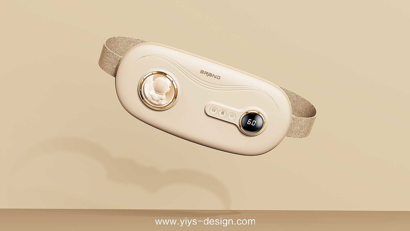 Warm palace belt，Waist Massager，Appearance design，Different element design，