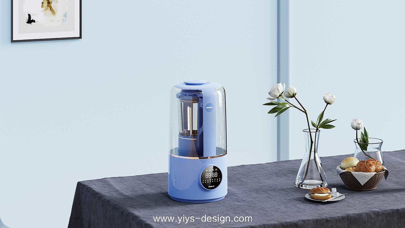 Small appliances appearance，Wall breaker，Different element design，