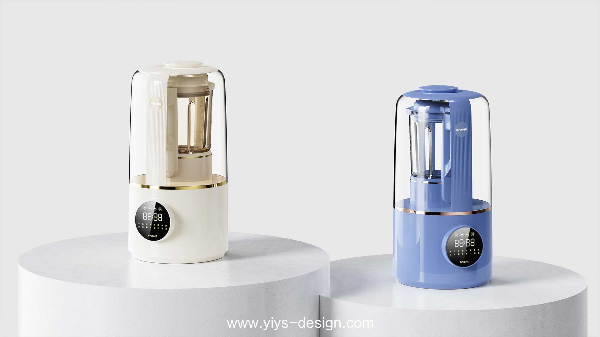 Small appliances appearance，Wall breaker，Different element design，