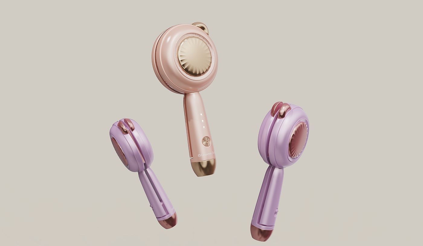 Appearance design，industrial design，A hairdressing，adorable，