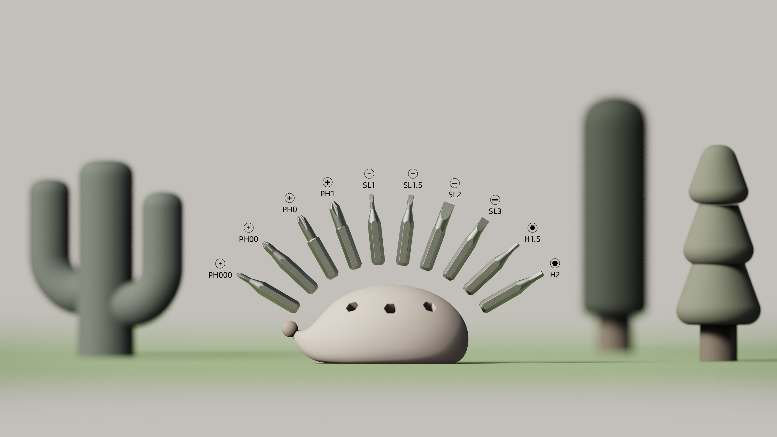 bolt driver，hedgehog，lovely，Cartoon，Screwdriver，tool，Hardware tools，hardware，