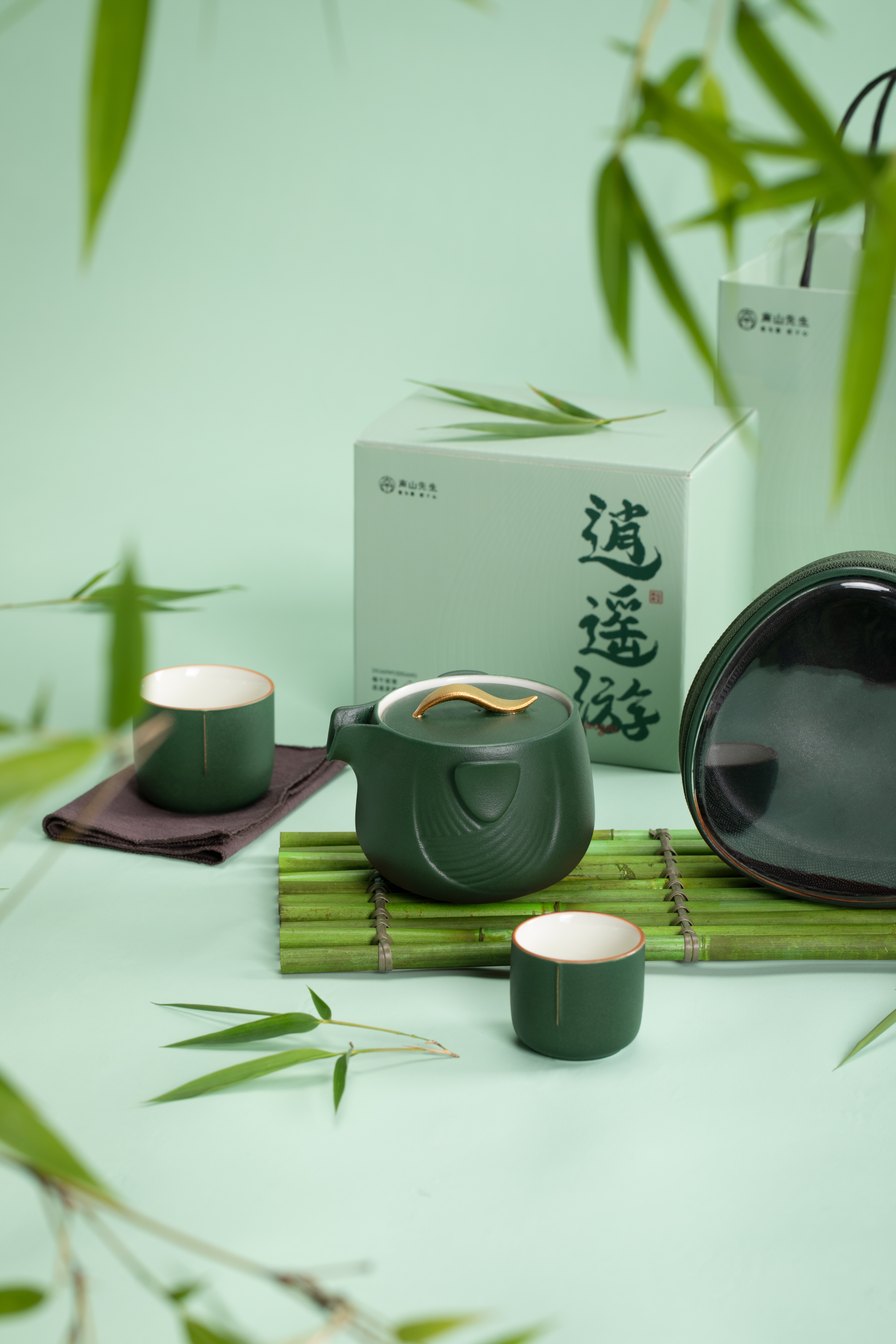 Cultural creation，gift，tea set，Design，