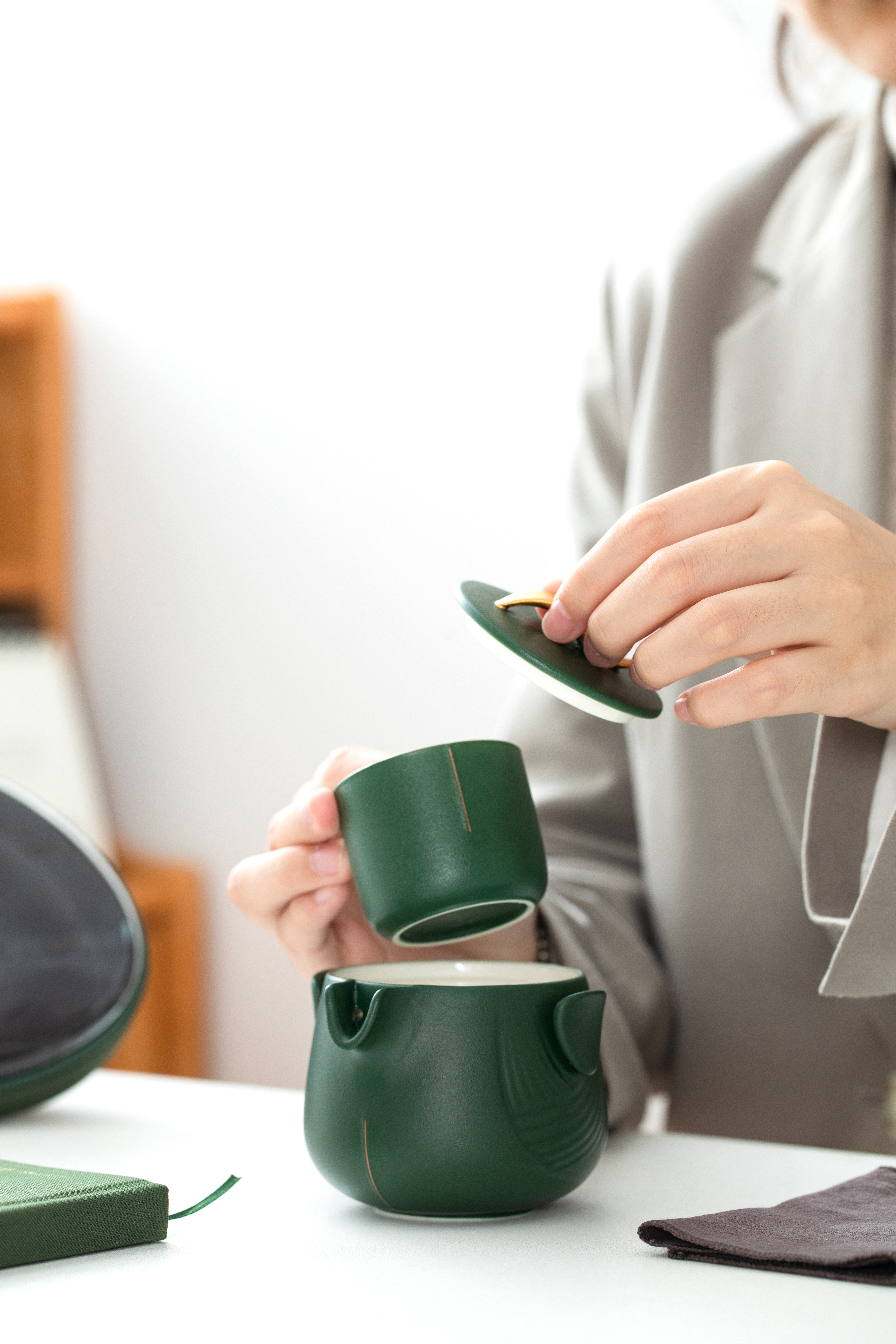 Cultural creation，gift，tea set，Design，