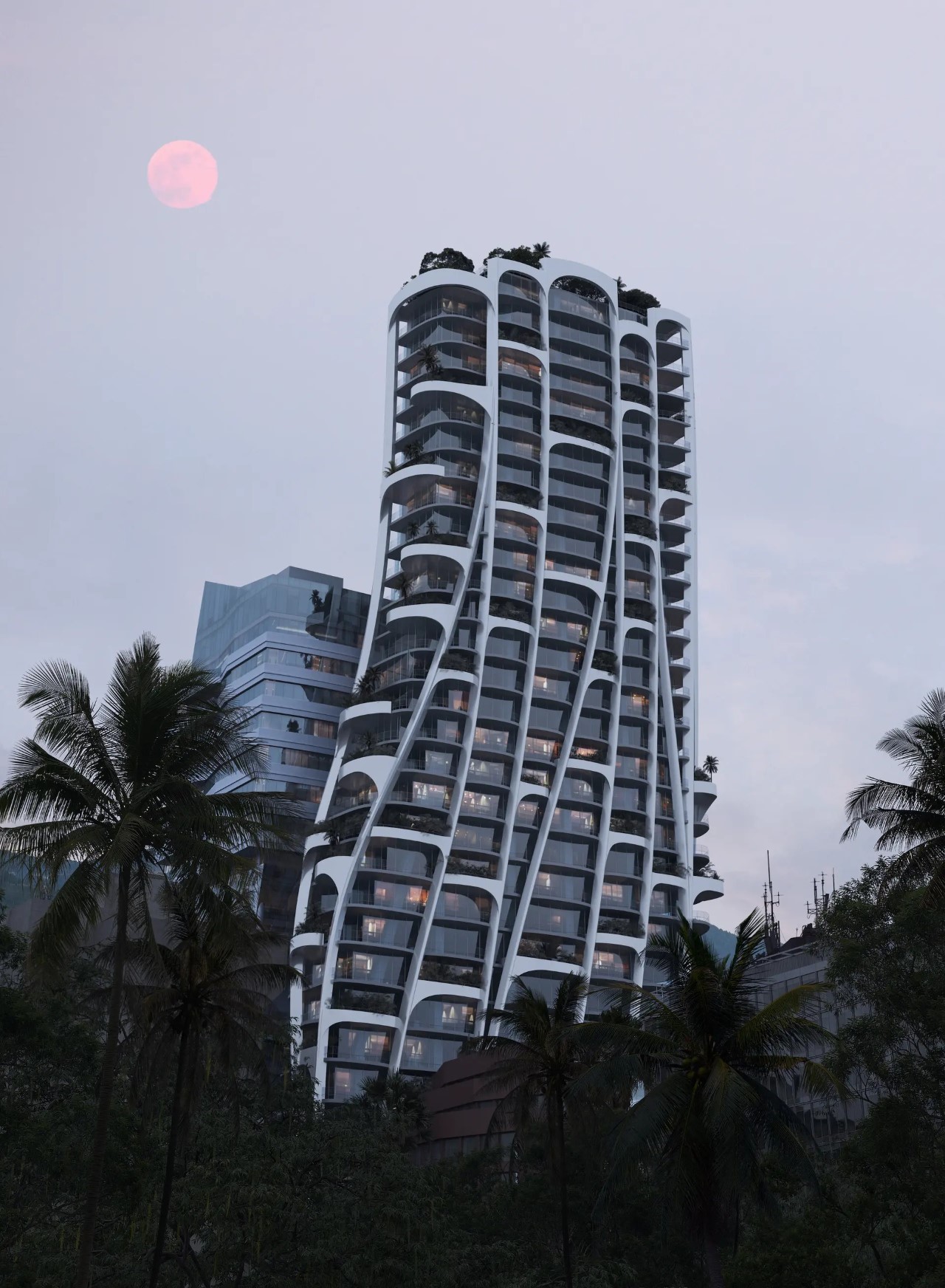 Architecture，floor，Architectural design，modern，Scenery，