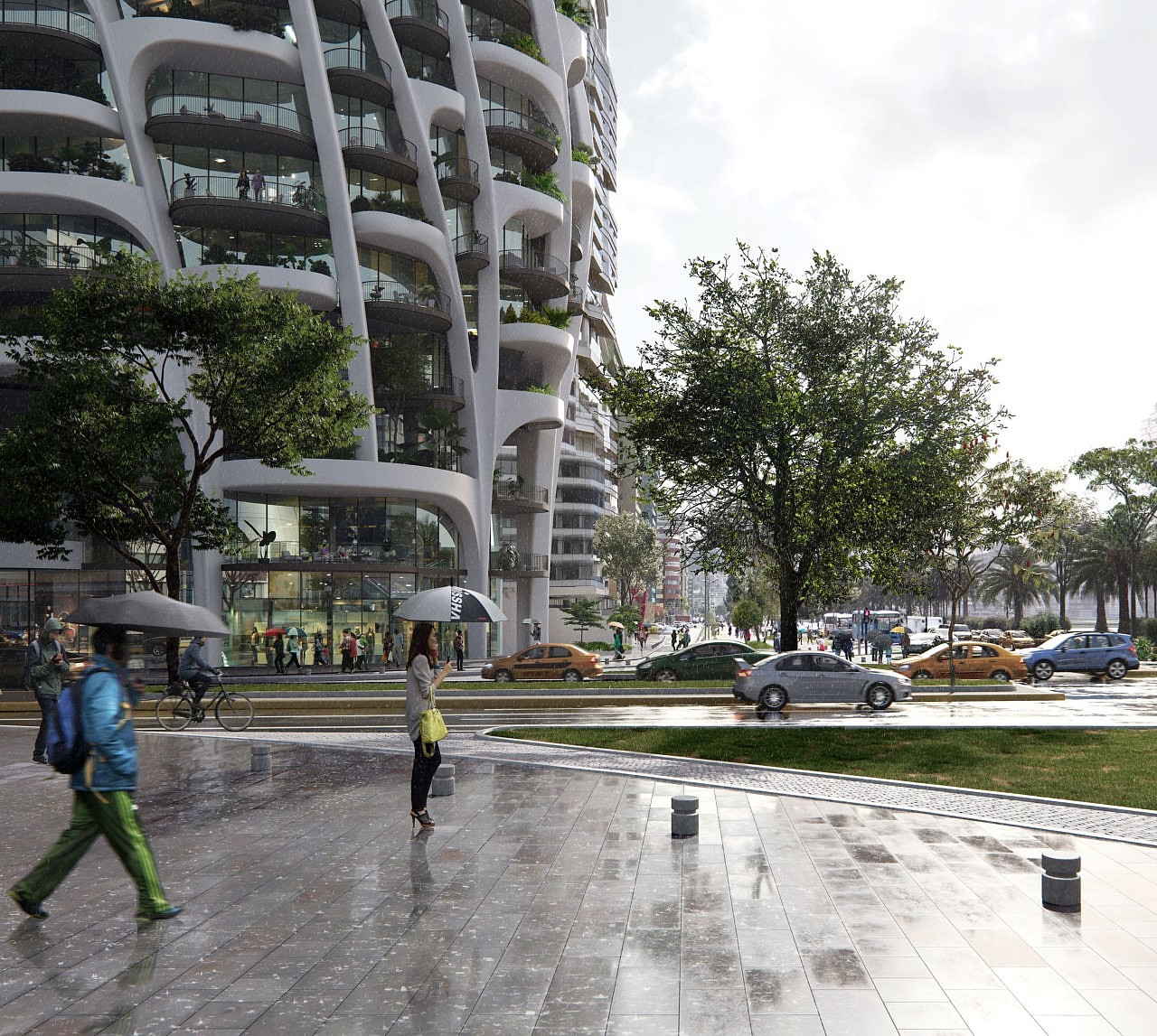Architecture，floor，Architectural design，modern，Scenery，